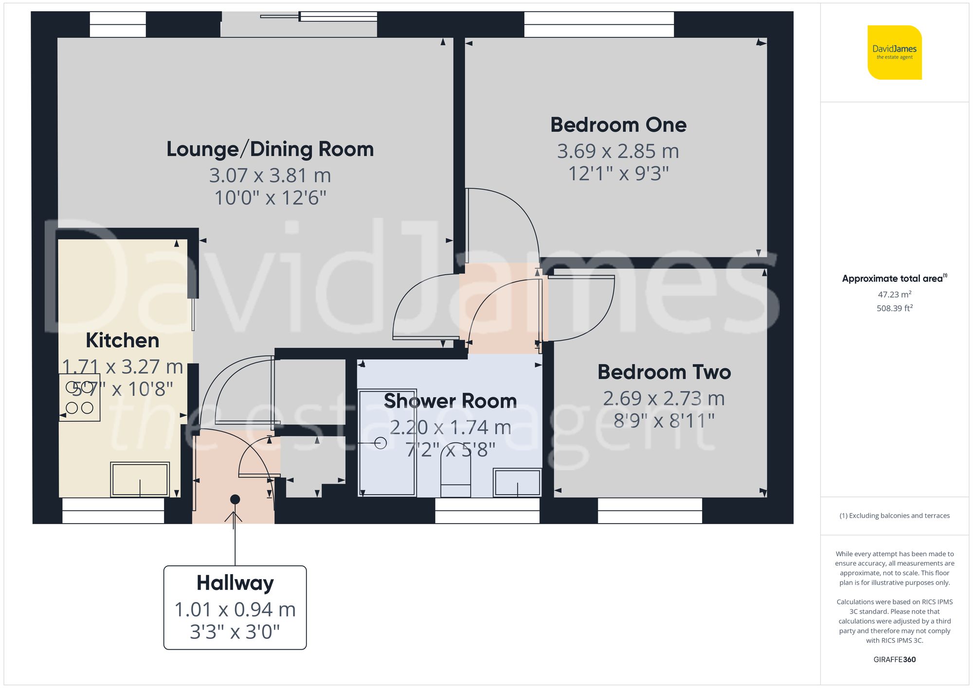 Floorplan for Manor Green Walk, Carlton, Nottingham