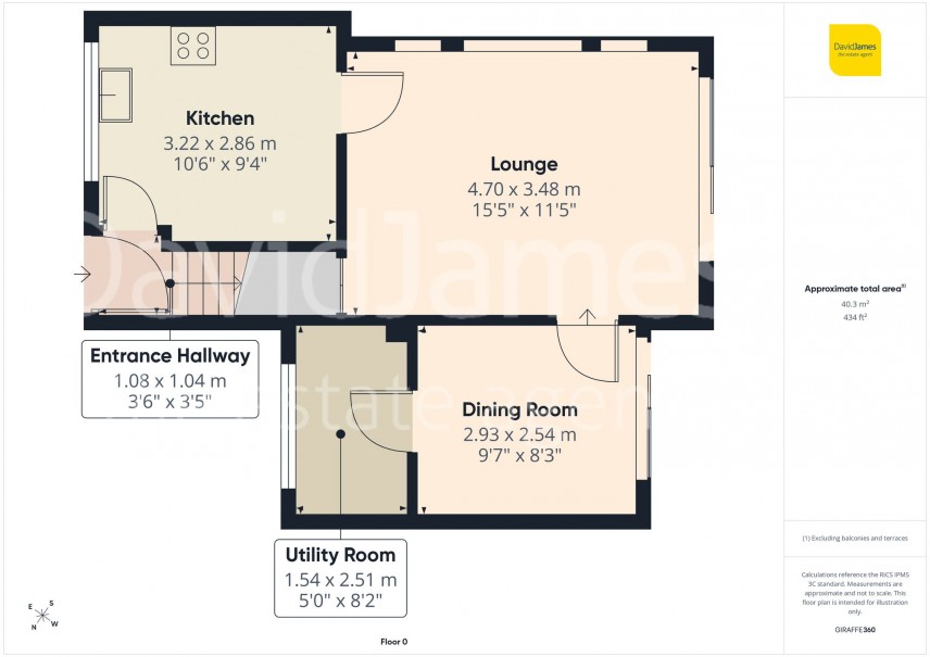 Floorplan for Vulcan Close, Nottingham