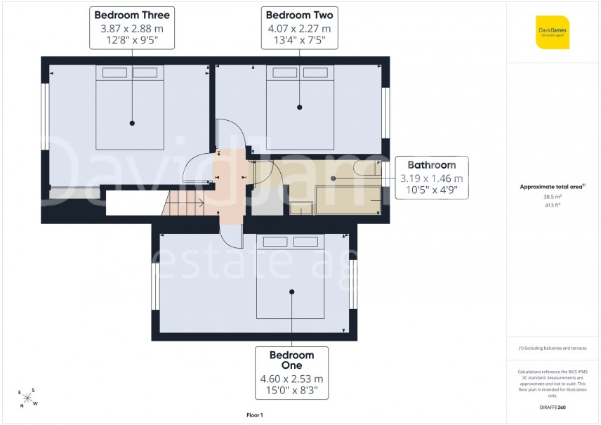 Floorplan for Vulcan Close, Nottingham