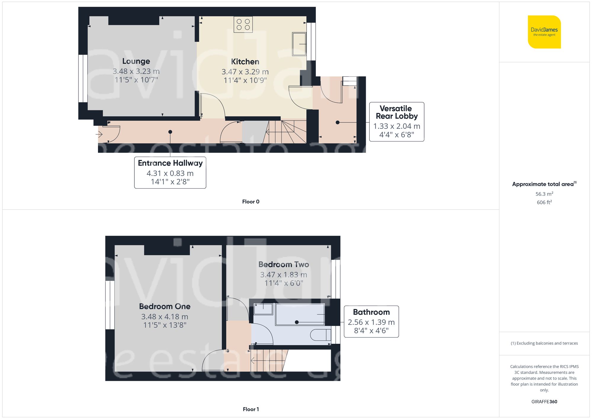 Floorplan for Sketchley Street, Nottingham