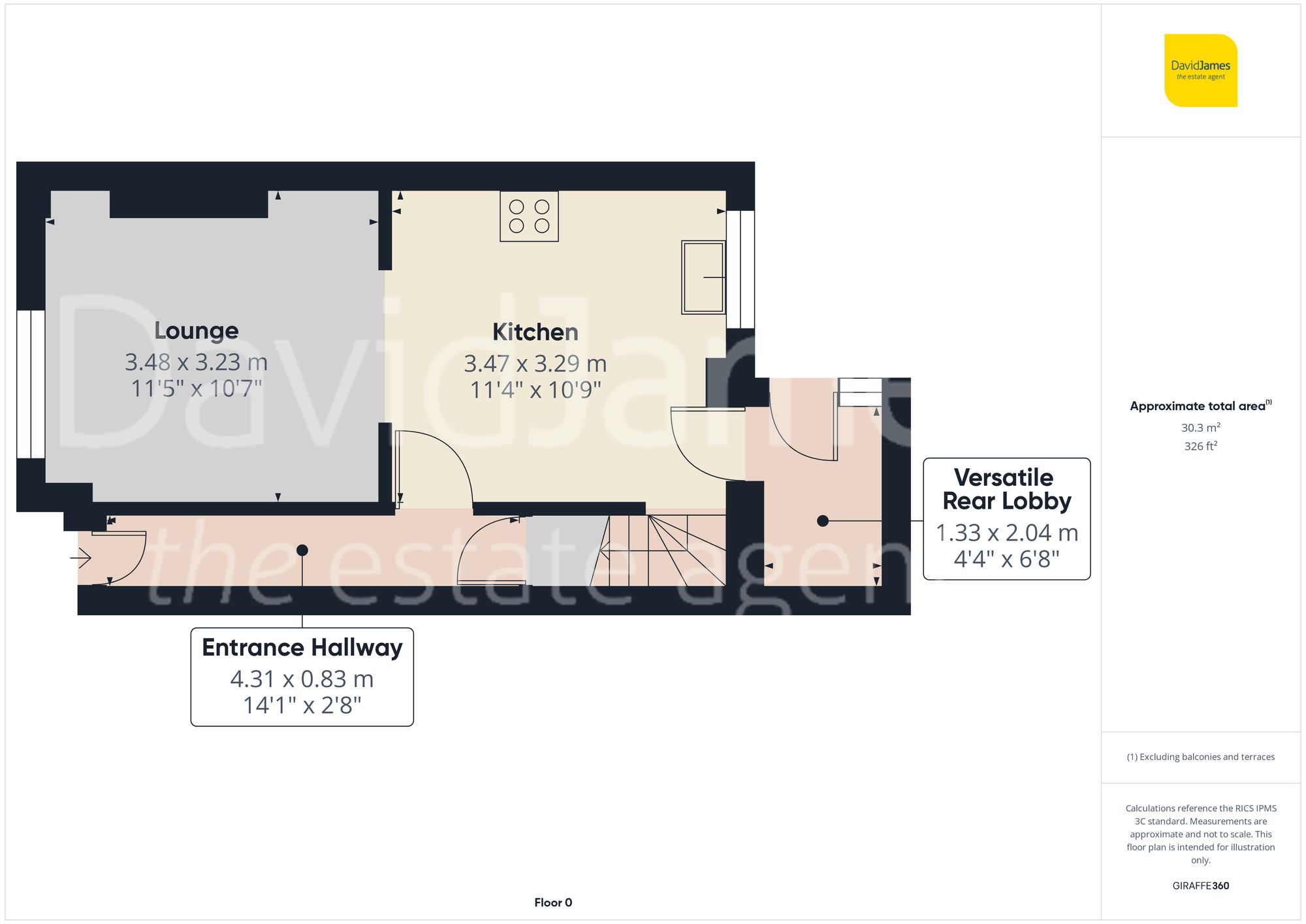 Floorplan for Sketchley Street, Nottingham