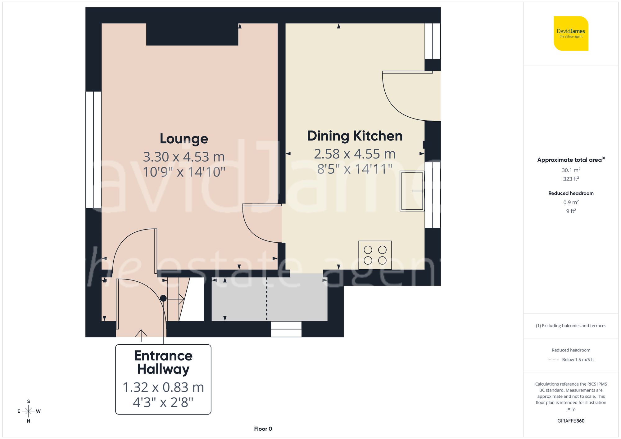 Floorplan for Longmead Drive, Nottingham