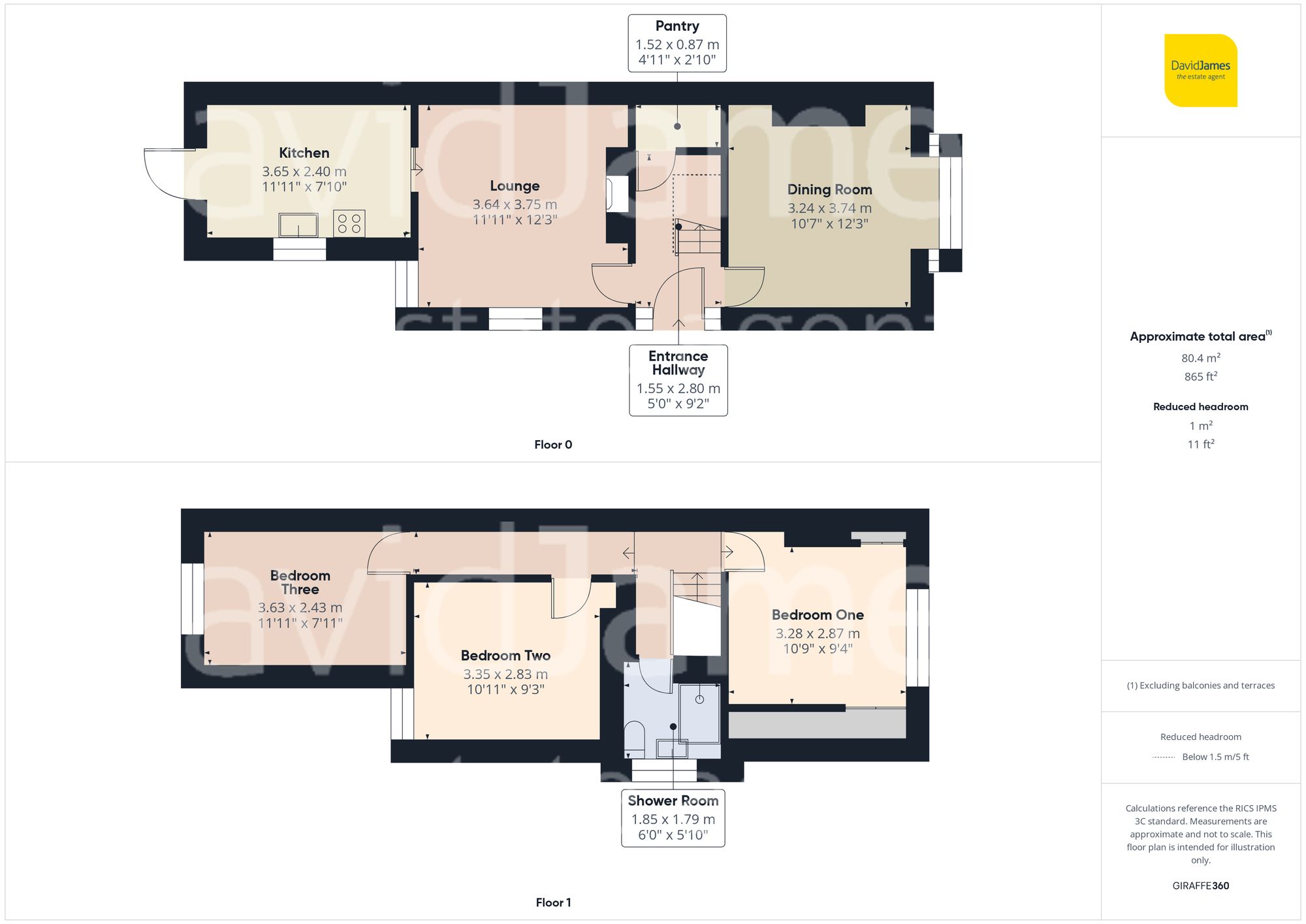 Floorplan for Sandford Road, Mapperley, Nottingham