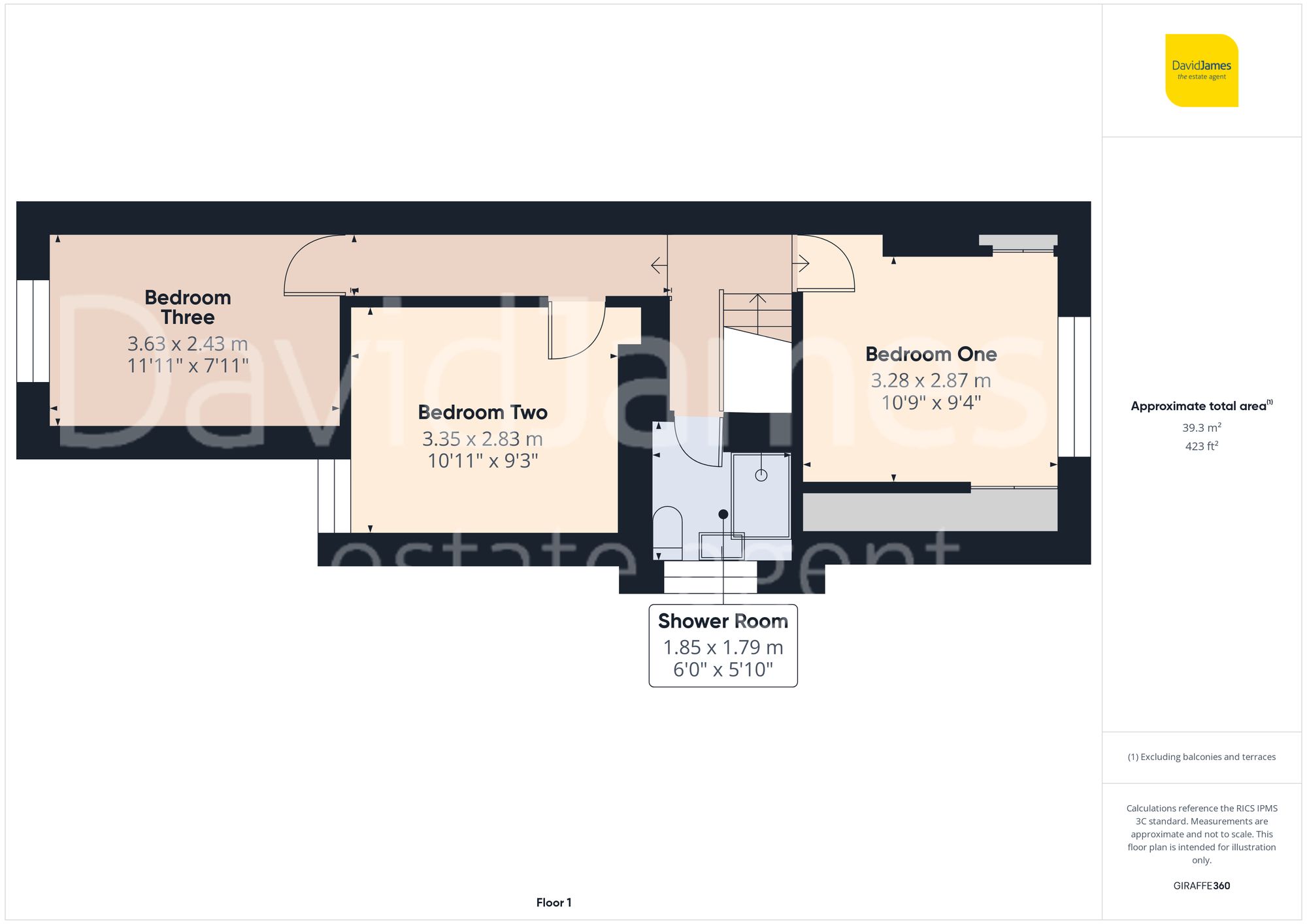 Floorplan for Sandford Road, Mapperley, Nottingham