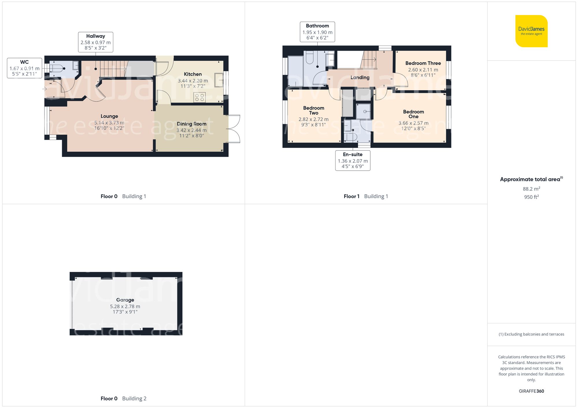 Floorplan for Ashcourt Gardens, Sutton-In-Ashfield, Nottinghamshire