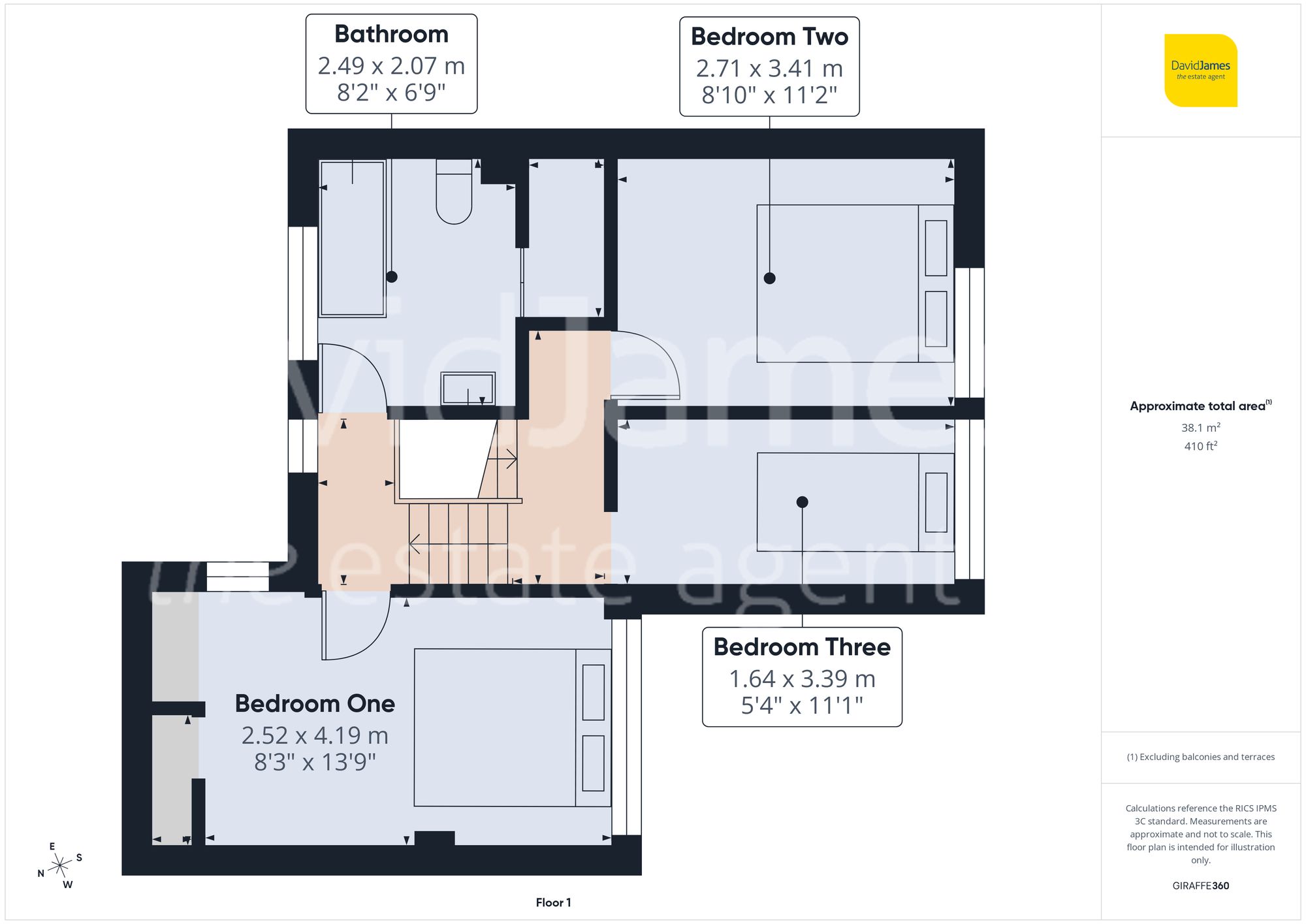 Floorplan for Lorne Walk, Nottingham