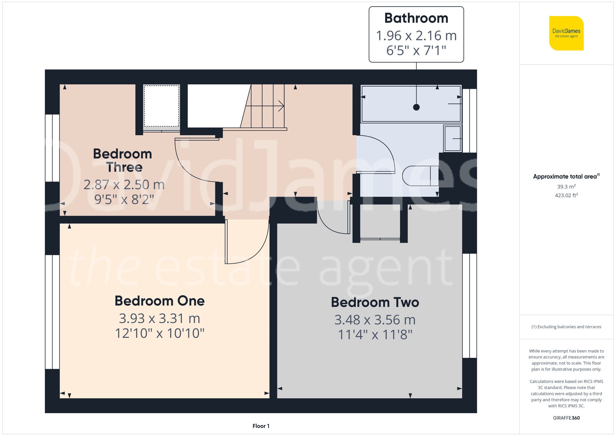 Floorplan for Sloethorne Gardens, Arnold, Nottingham