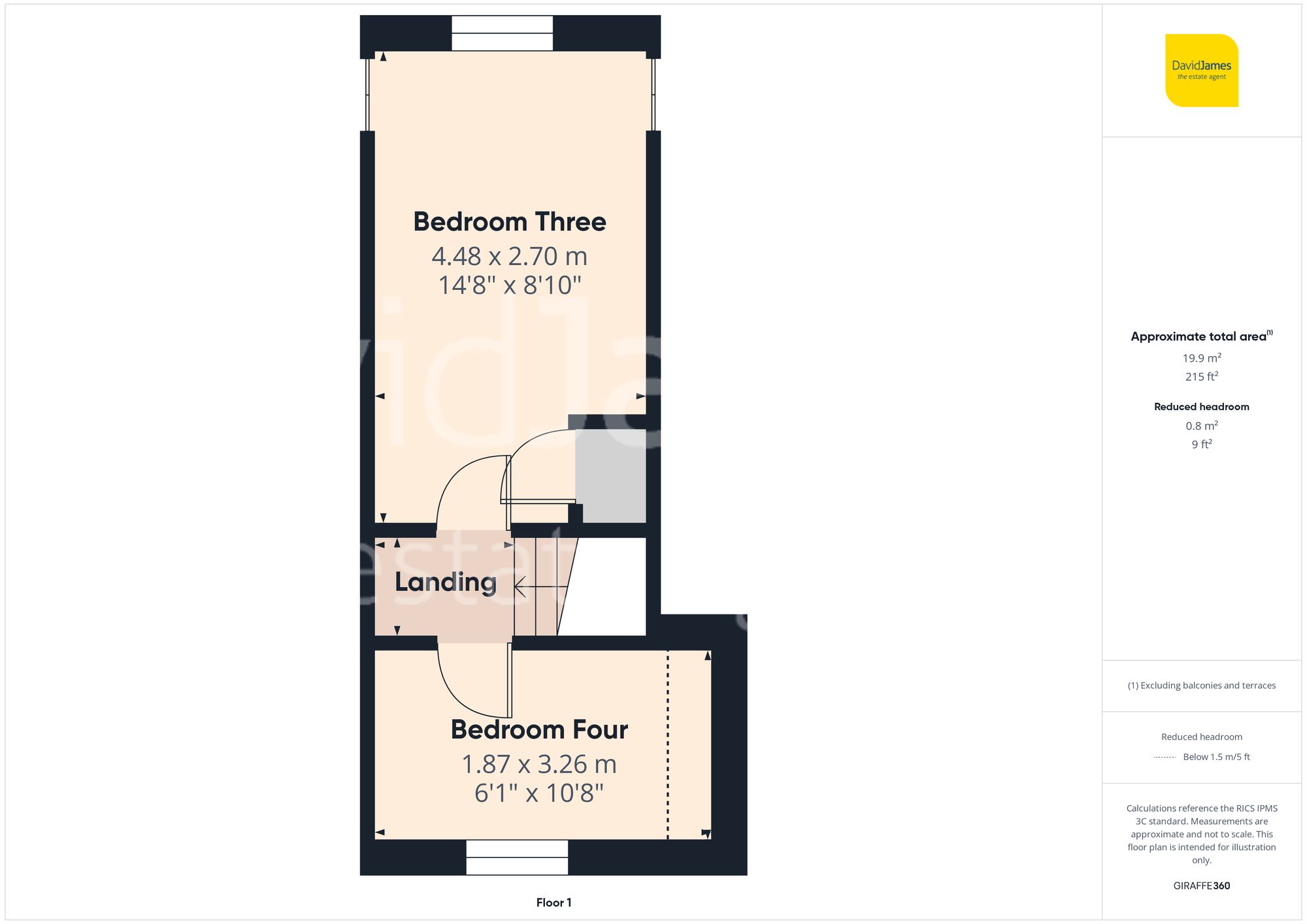 Floorplan for Cavendish Avenue, Gedling, Nottingham