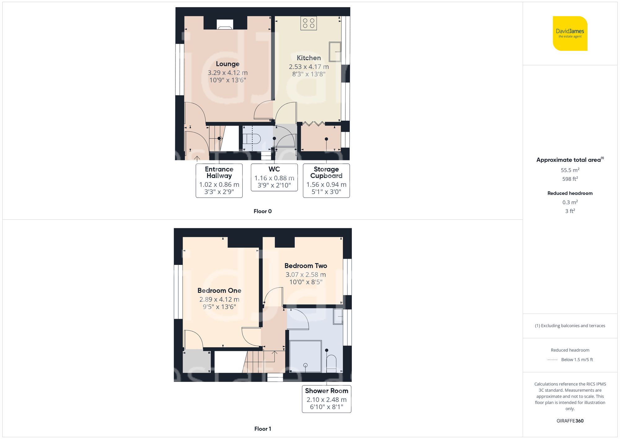 Floorplan for Brookfield Road, Arnold, Nottingham
