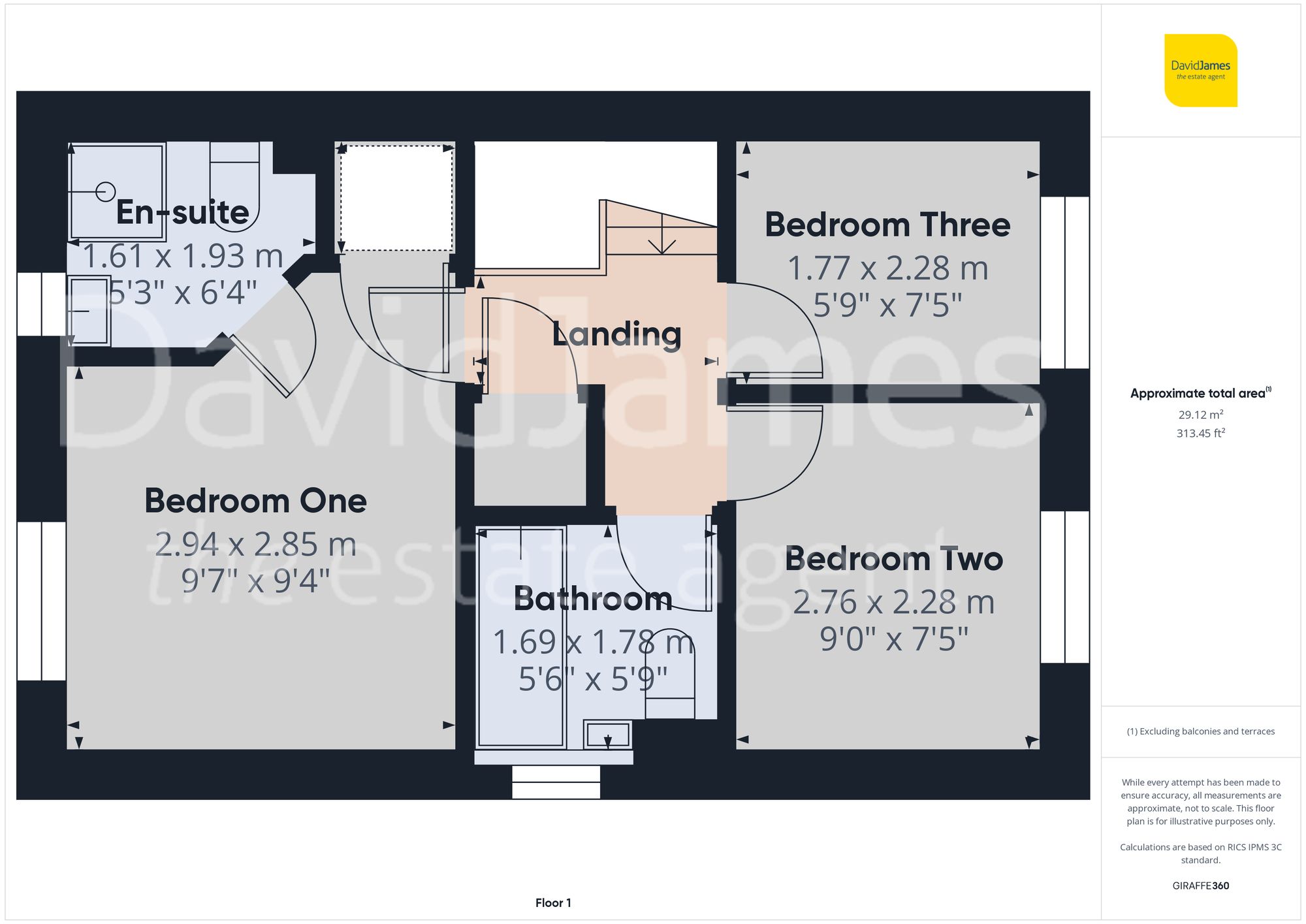 Floorplan for Kingfisher Road, Stoke Bardolph/Burton Joyce, Nottingham