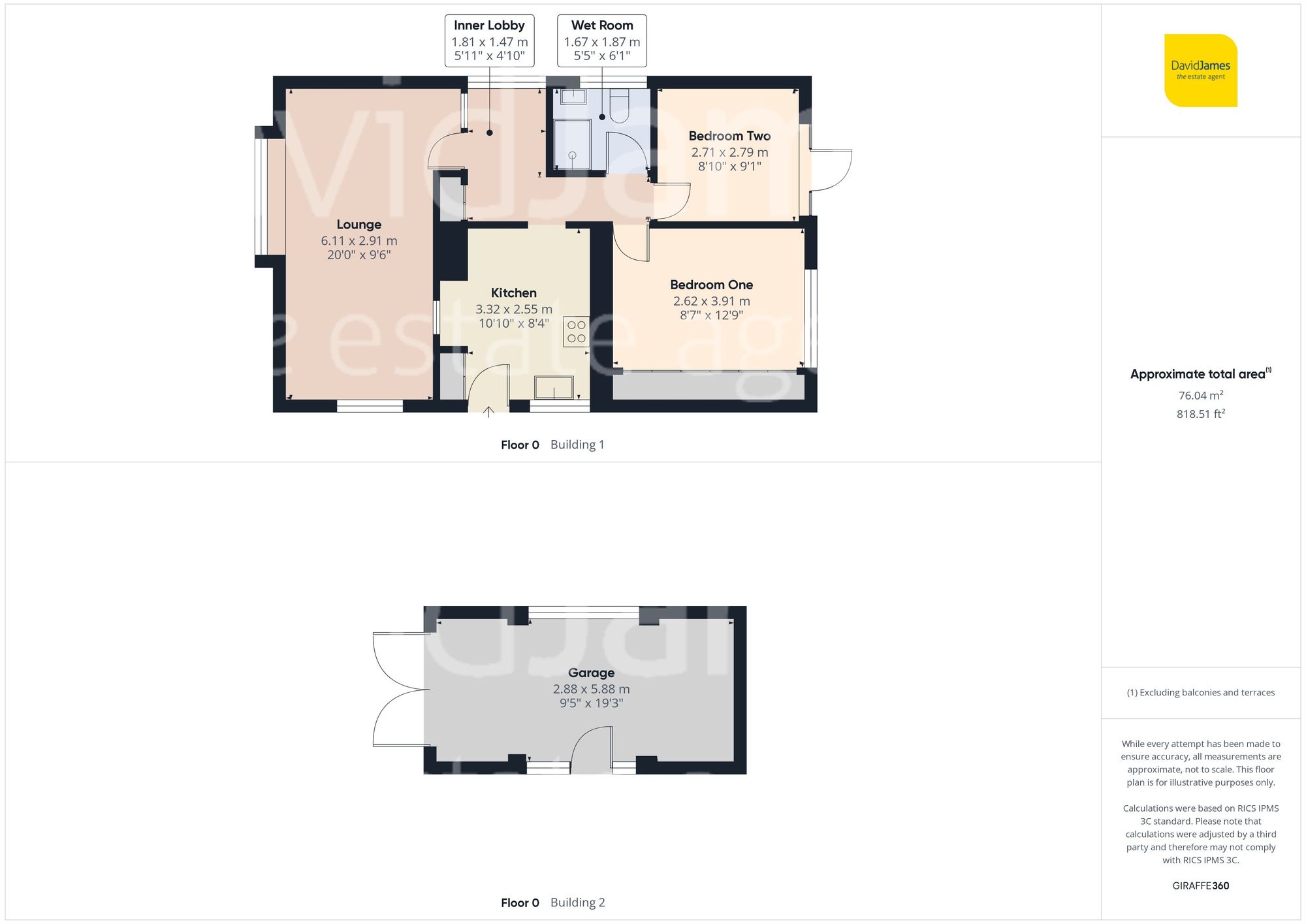 Floorplan for Orchard Drive, Calverton, Nottingham