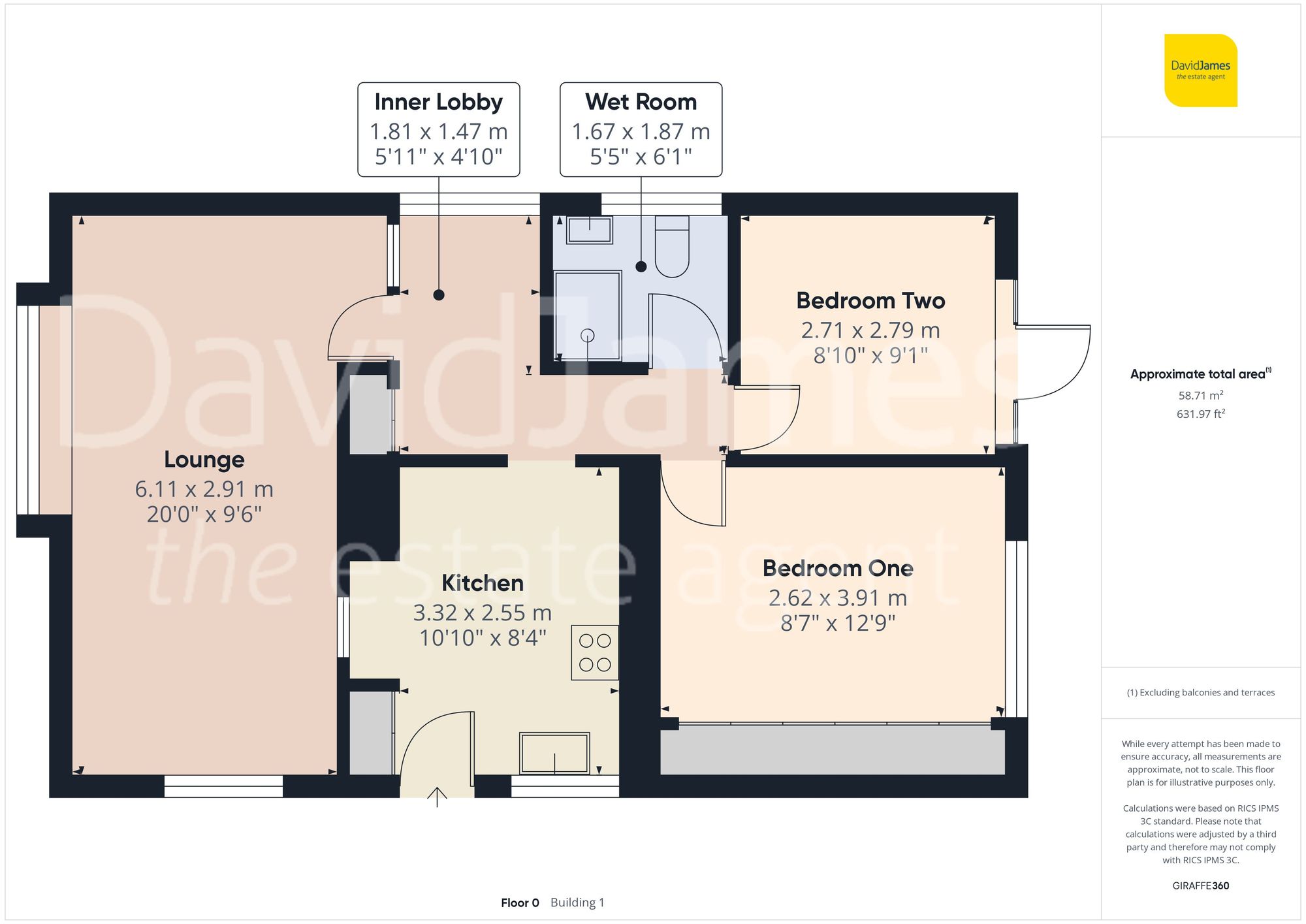 Floorplan for Orchard Drive, Calverton, Nottingham