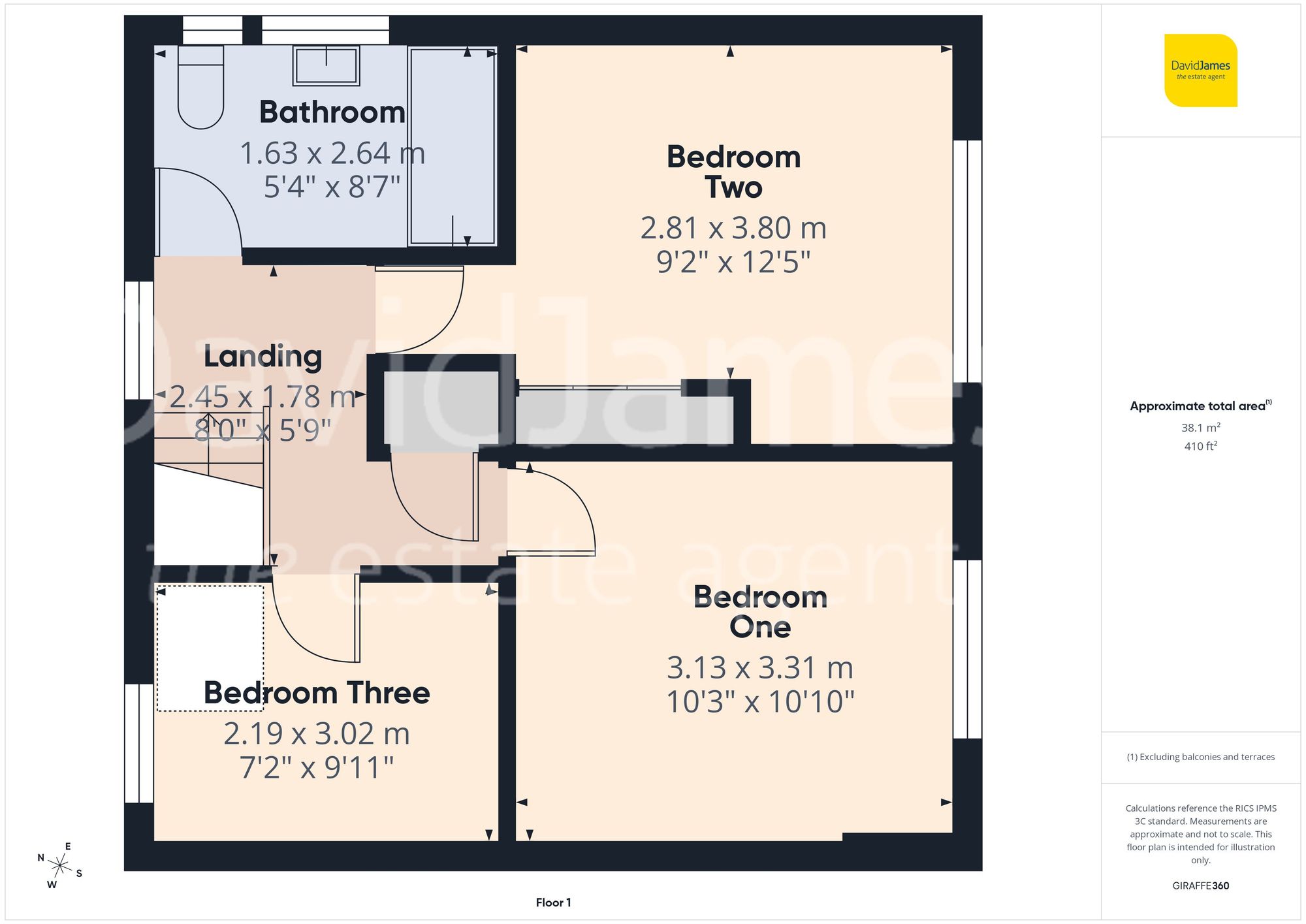 Floorplan for Southwood Avenue, Sutton in Ashfield, Nottinghamshire