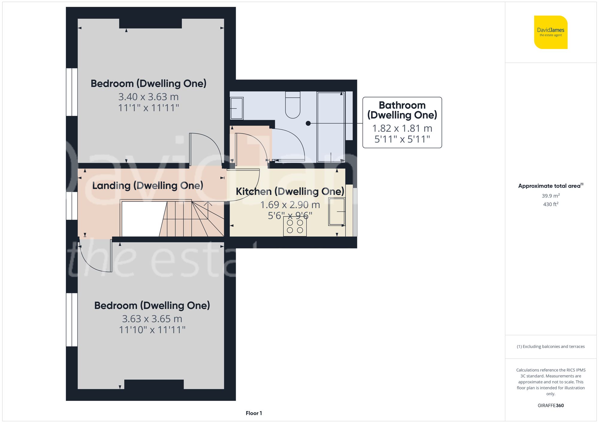 Floorplan for Foxhill Road, Carlton, Nottingham
