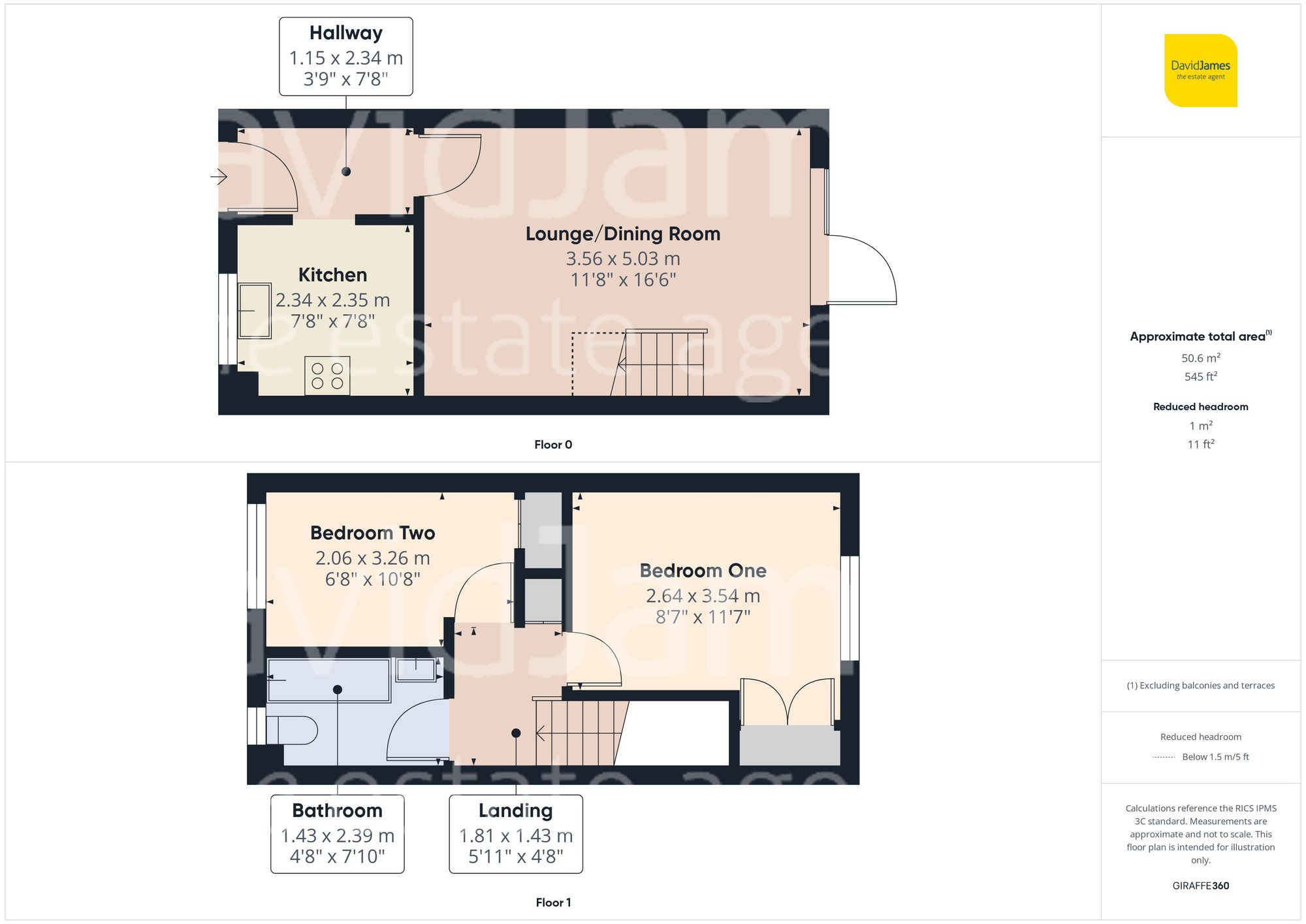 Floorplan for Hedgerow Close, Sutton in Ashfield, Nottinghamshire