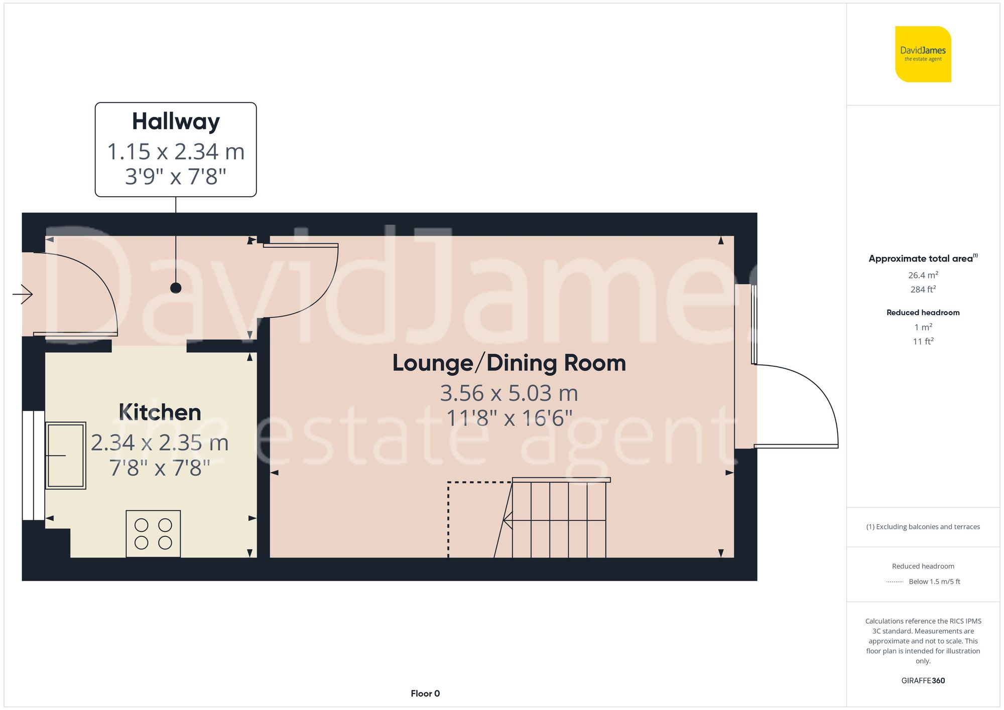 Floorplan for Hedgerow Close, Sutton in Ashfield, Nottinghamshire