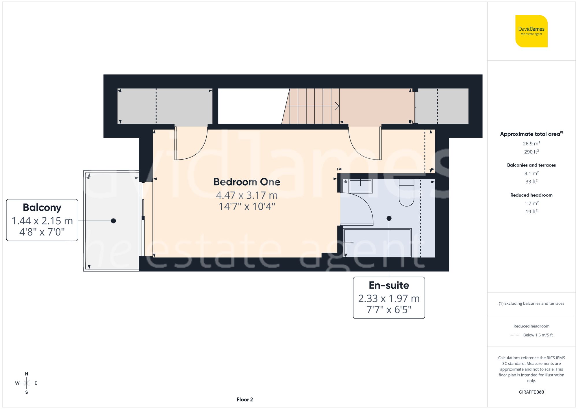 Floorplan for Sceptre Street, Sherwood, Nottingham