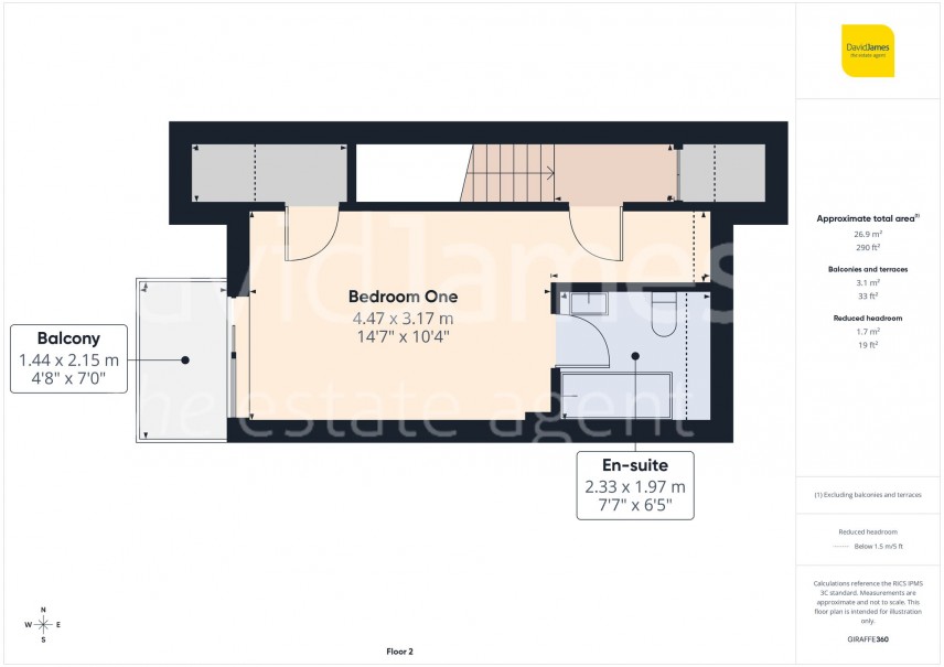Floorplan for Sceptre Street, Sherwood, Nottingham