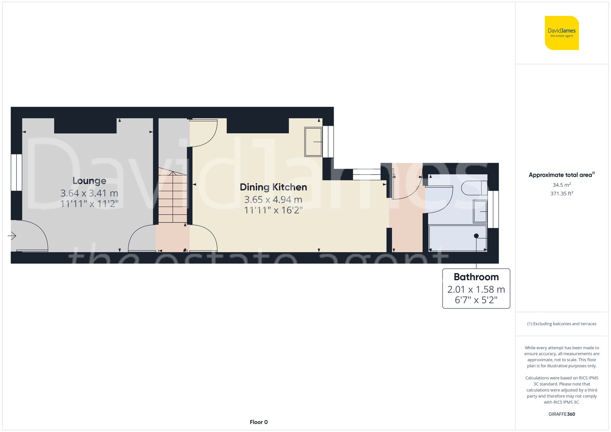 Floorplan for Hodgkinson Street, Netherfield, Nottingham