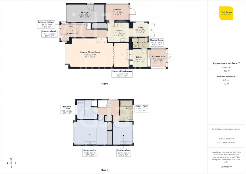 Floorplan for Rise Park Road, Nottingham