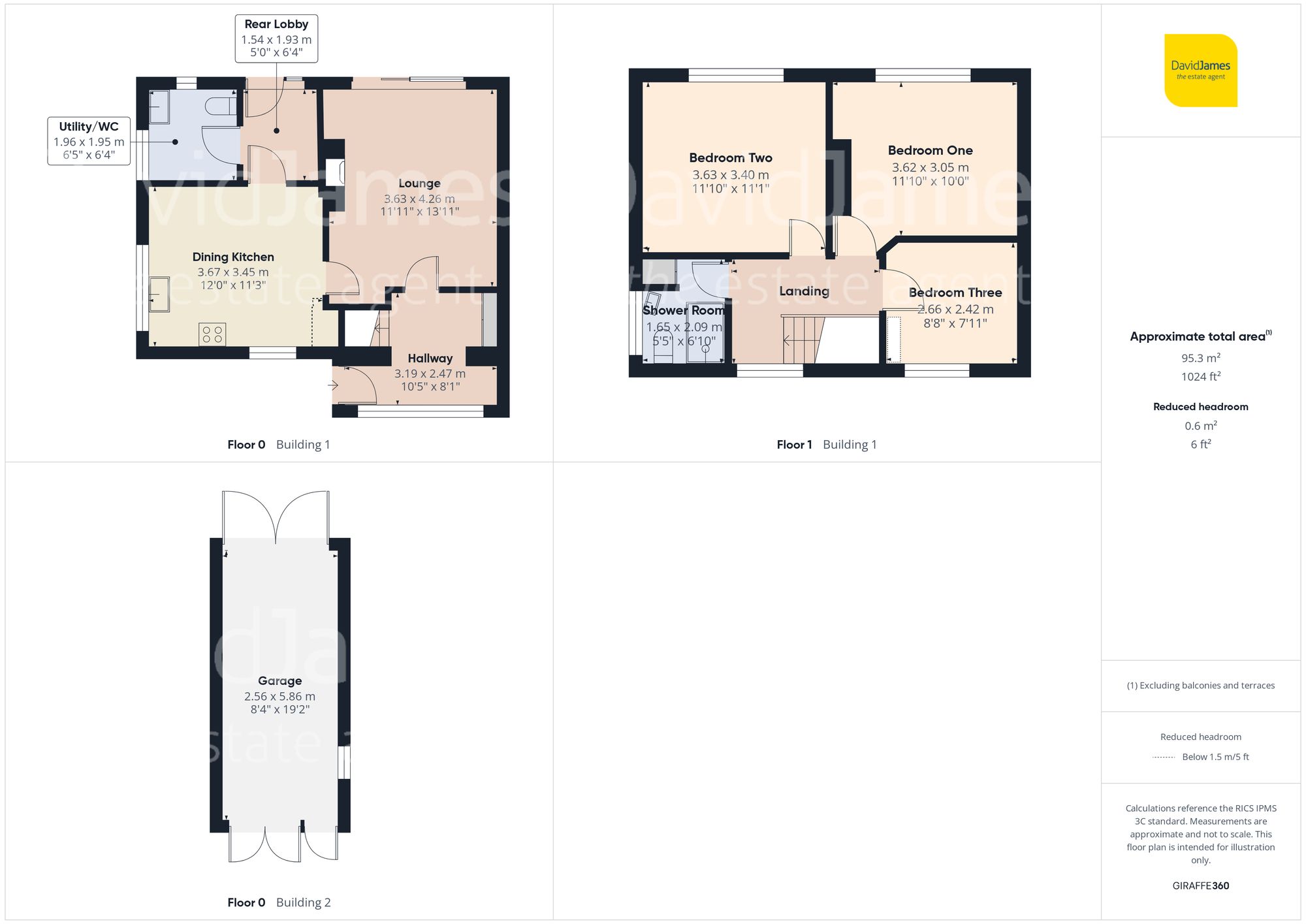 Floorplan for Park Road, Calverton, Nottingham