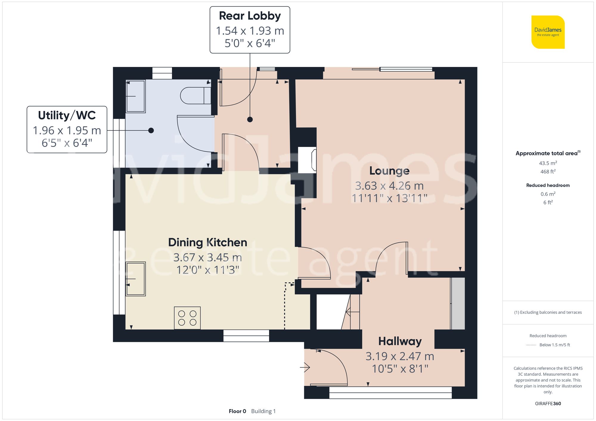 Floorplan for Park Road, Calverton, Nottingham