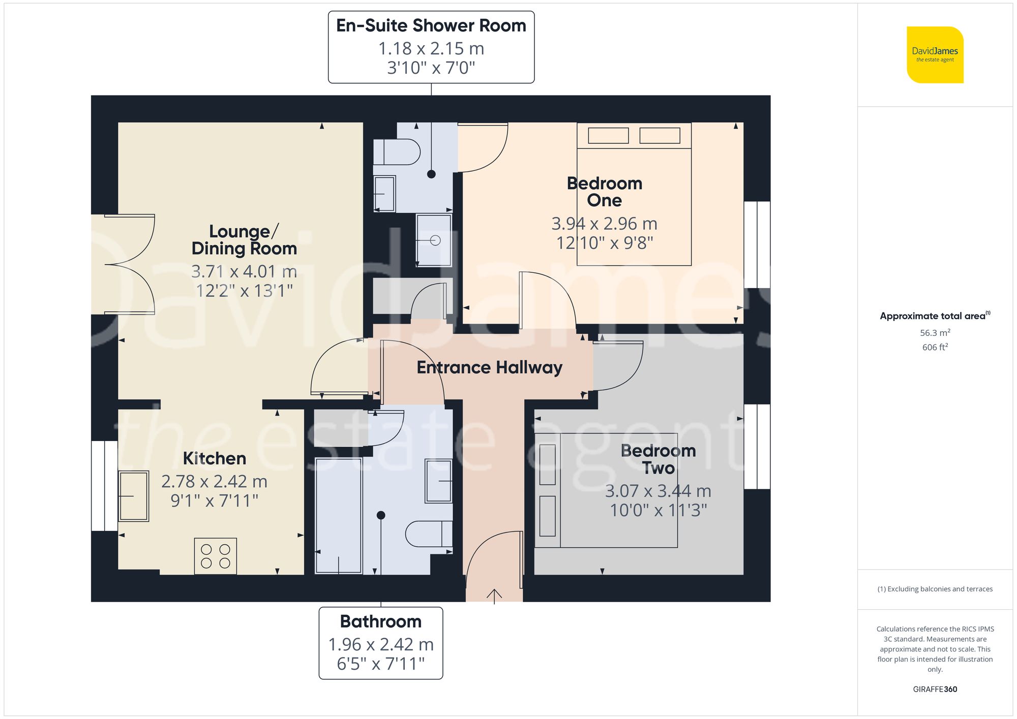 Floorplan for Swindell Close, Mapperley, Nottingham