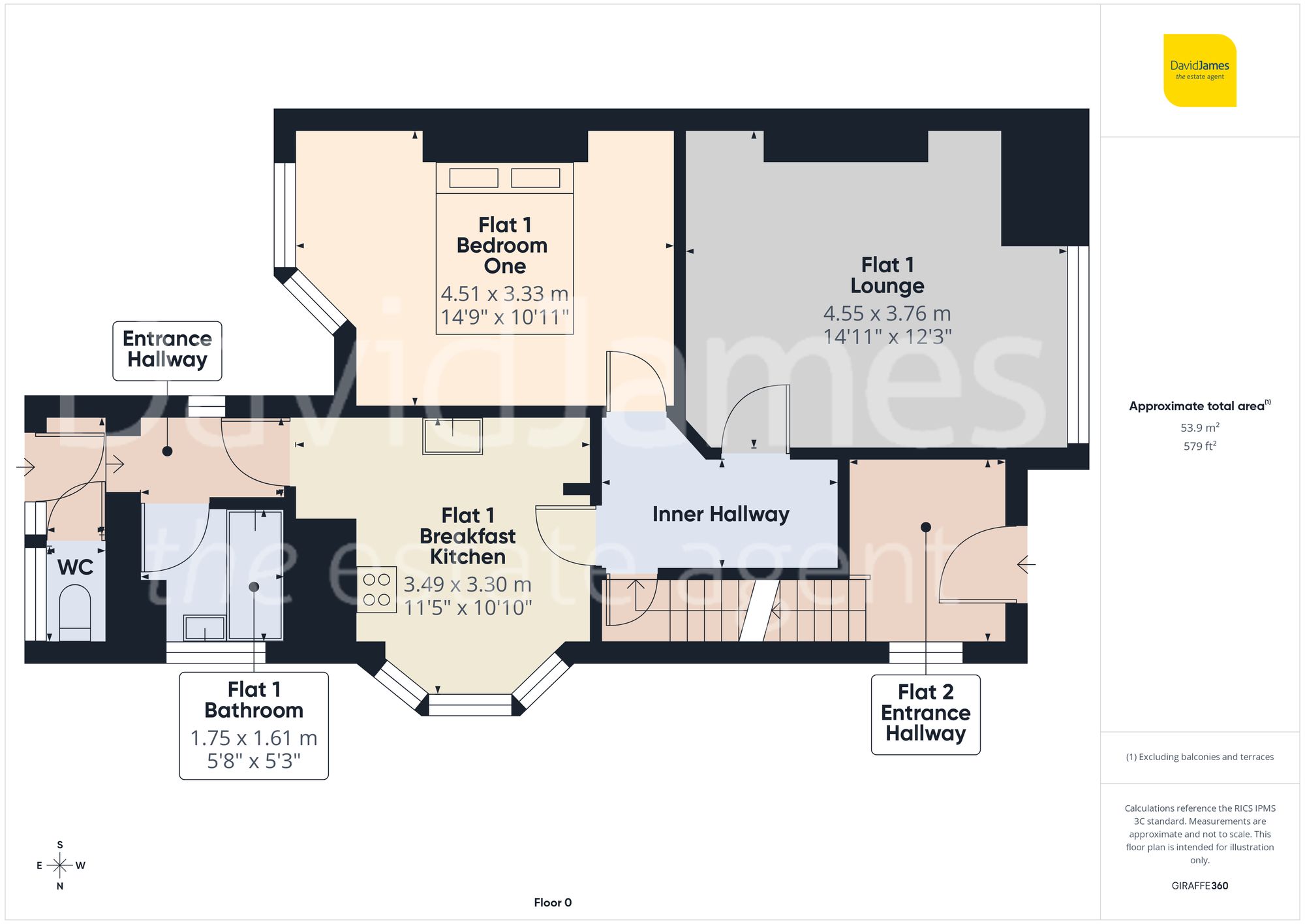 Floorplan for Victoria Road, Sherwood, Nottingham
