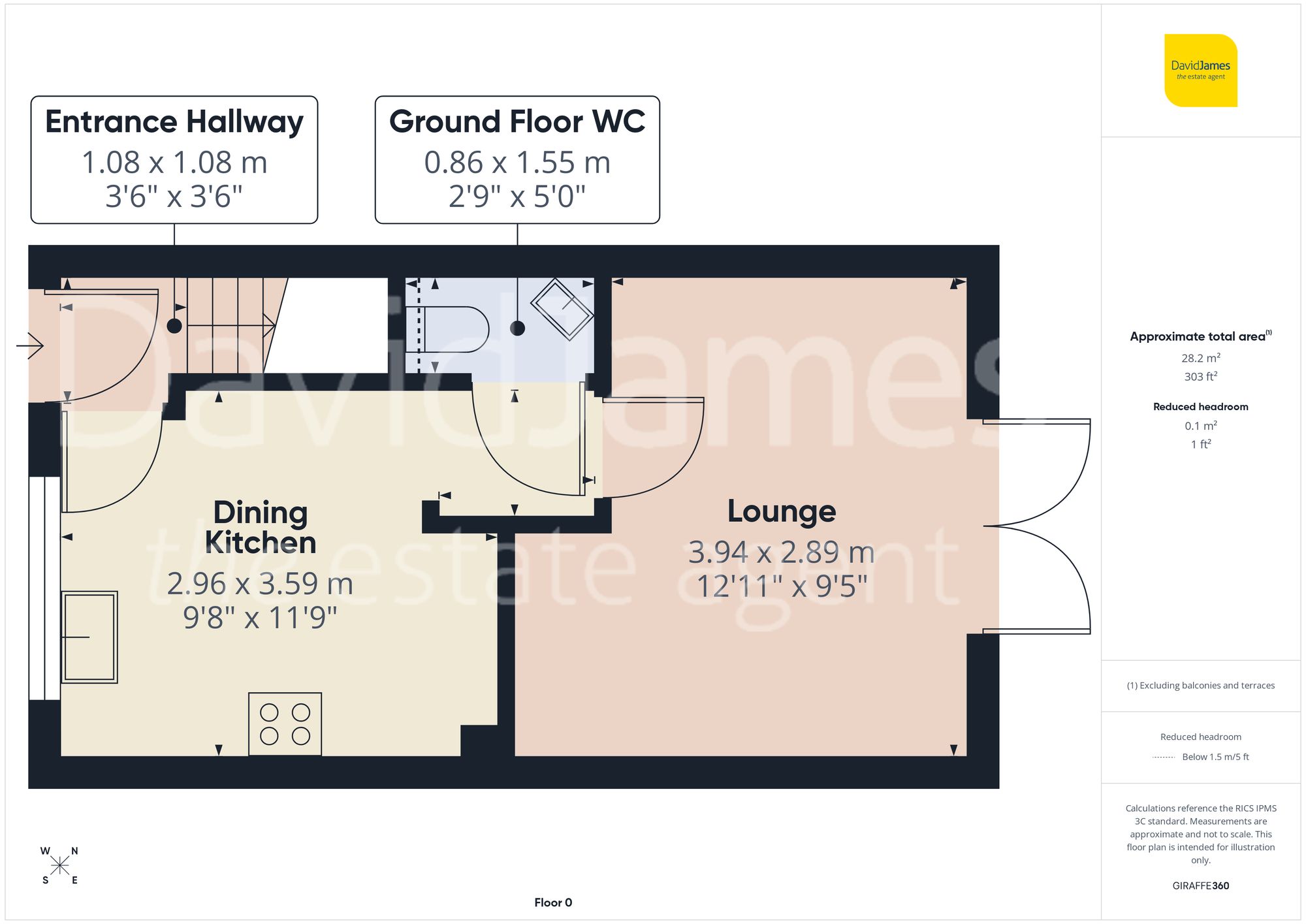 Floorplan for Poole Avenue, Gedling, Nottingham