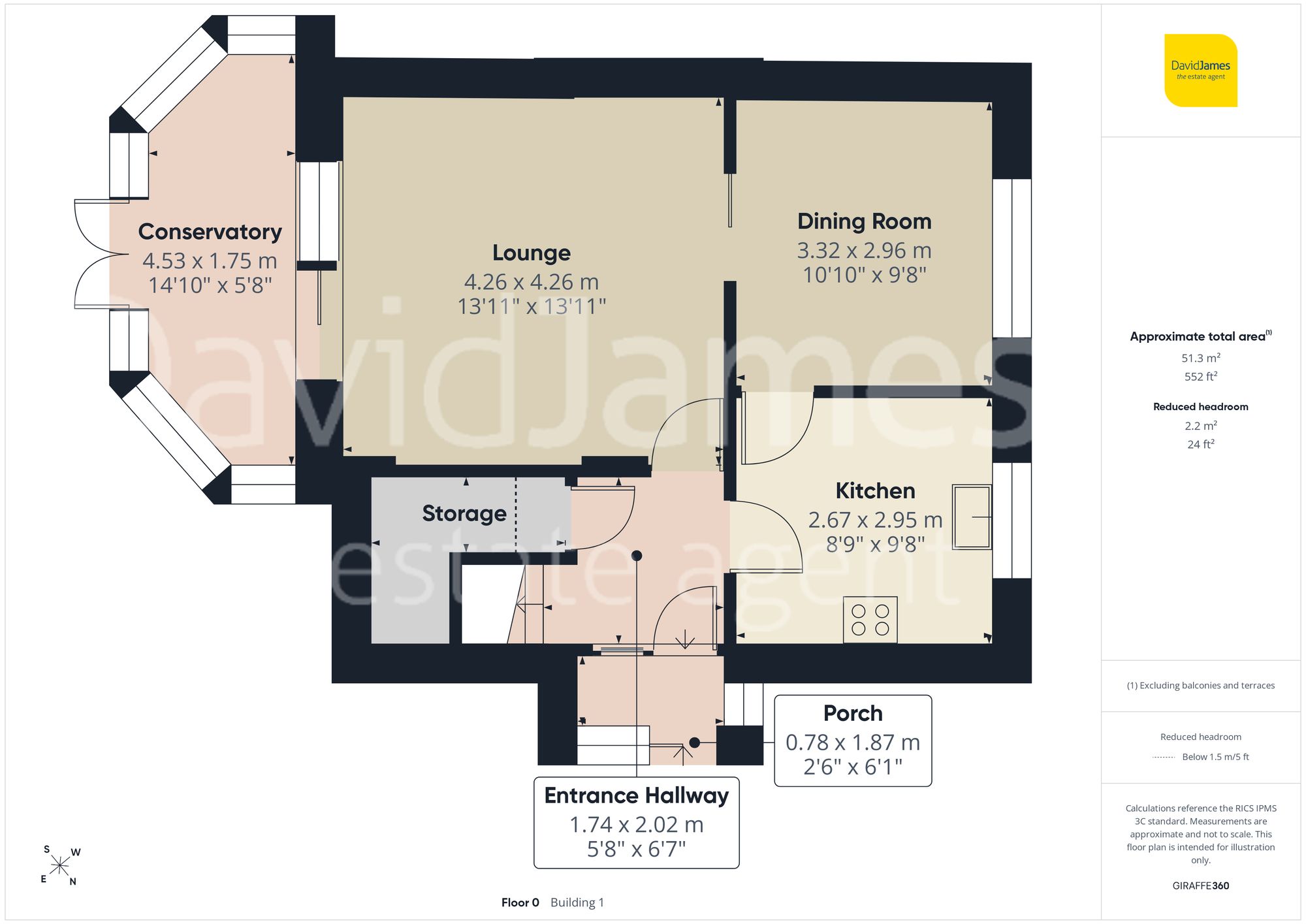 Floorplan for Hilton Road, Mapperley, Nottingham