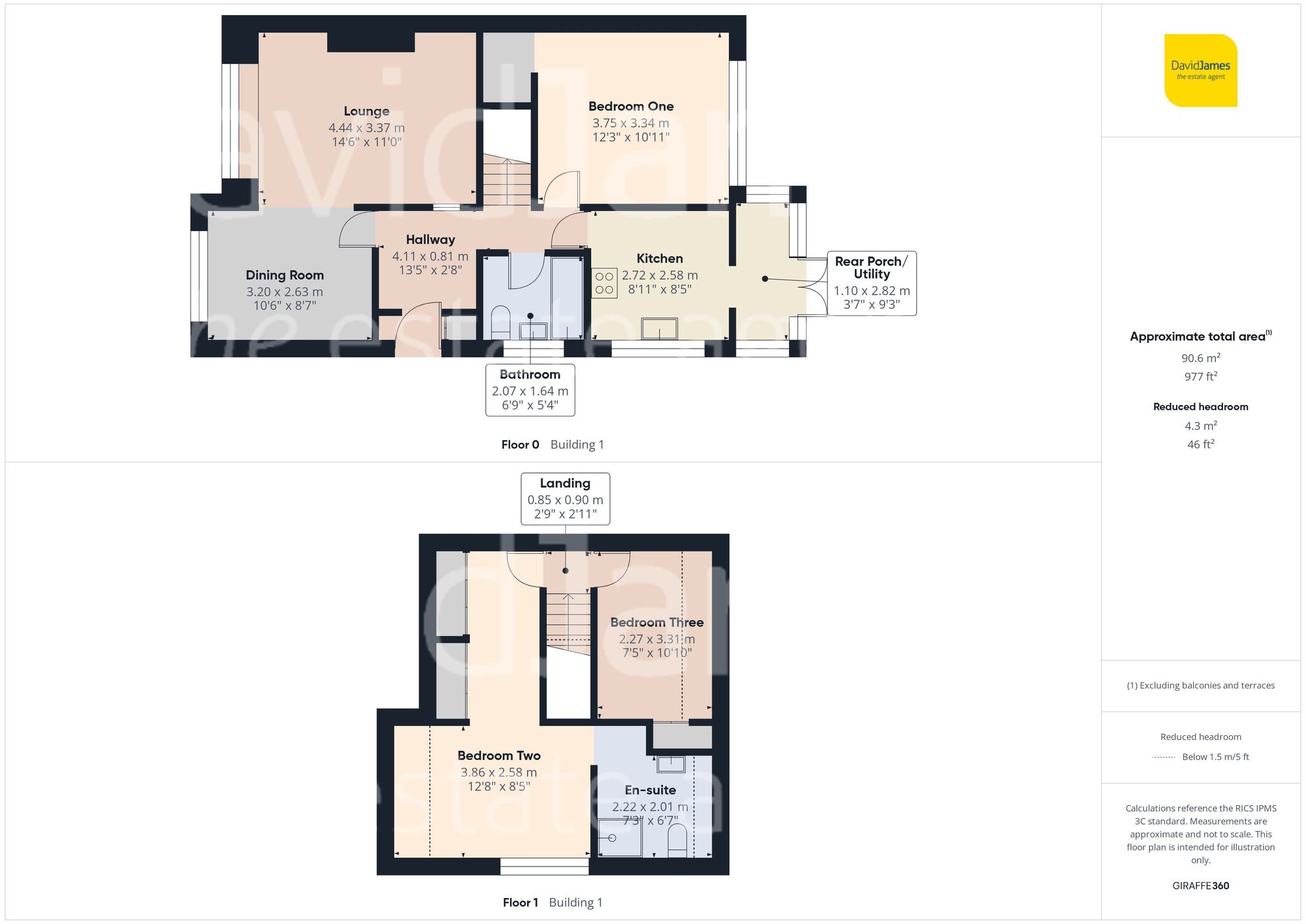 Floorplan for Mill Croft, Sutton in Ashfield, Nottinghamshire