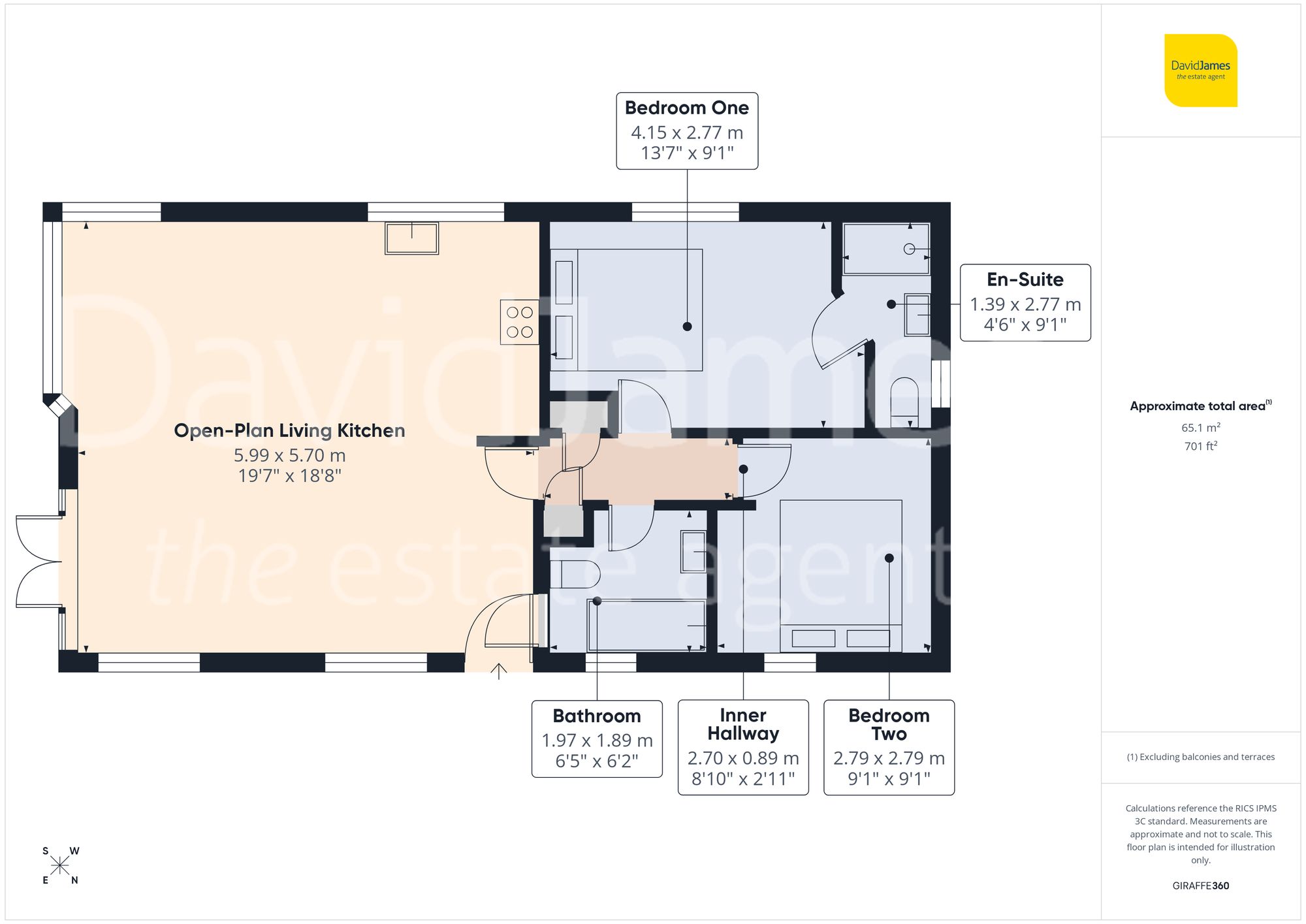 Floorplan for Riverside Country Lodges, Bleasby, Nottingham