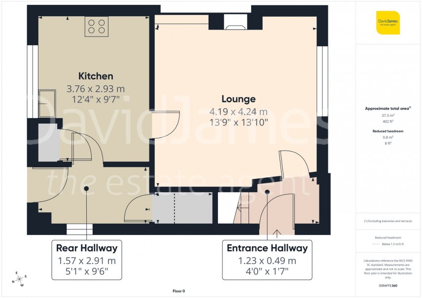 Floorplan for Stathern Walk, Bestwood Park, Nottingham