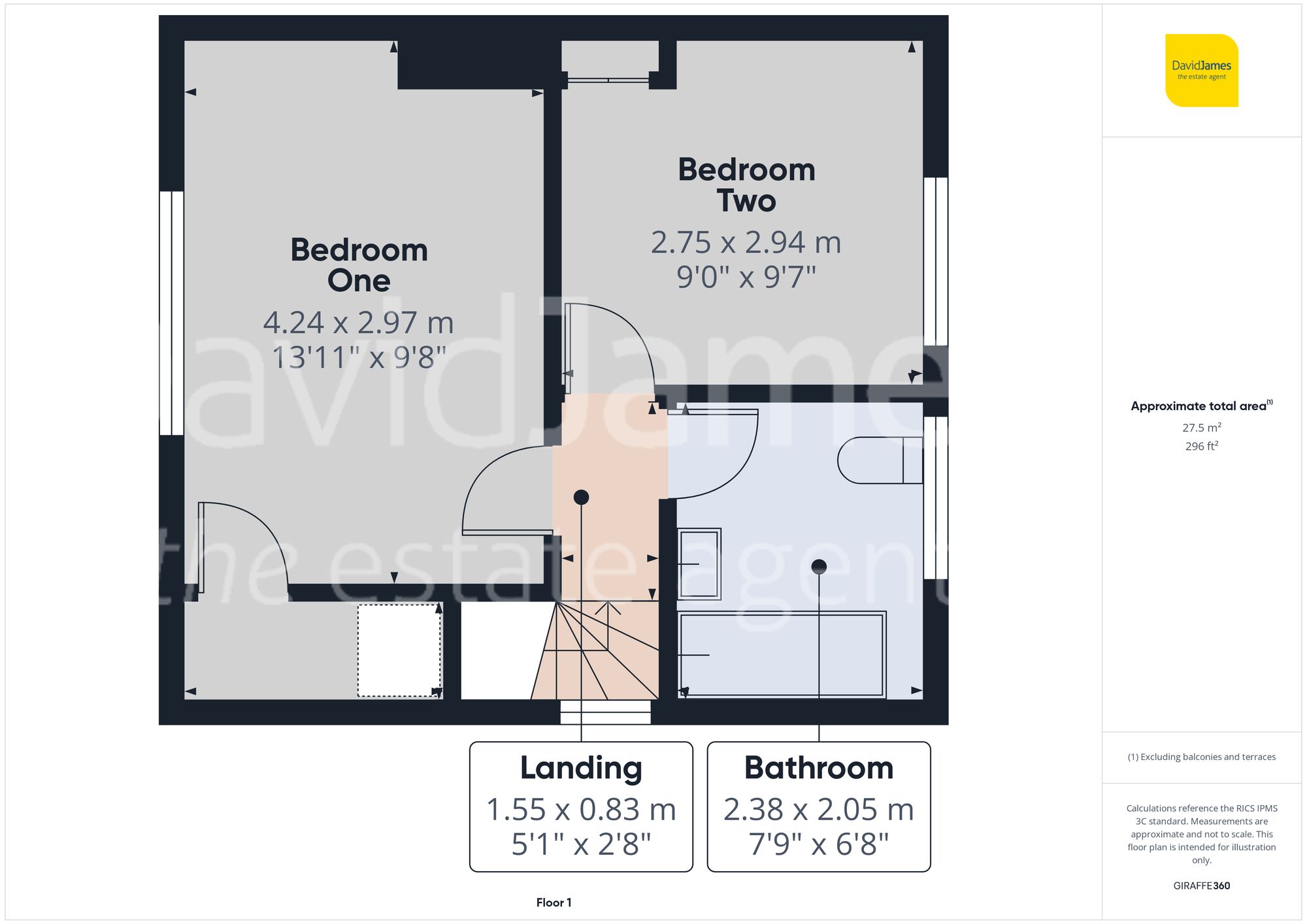Floorplan for Petworth Drive, Nottingham