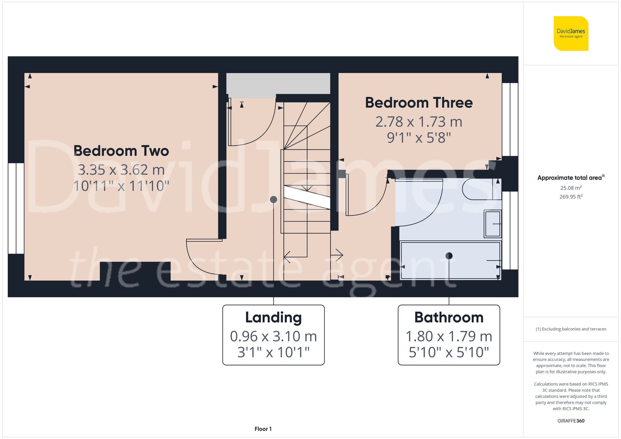 Floorplan for Gunthorpe Drive, Sherwood, Nottingham