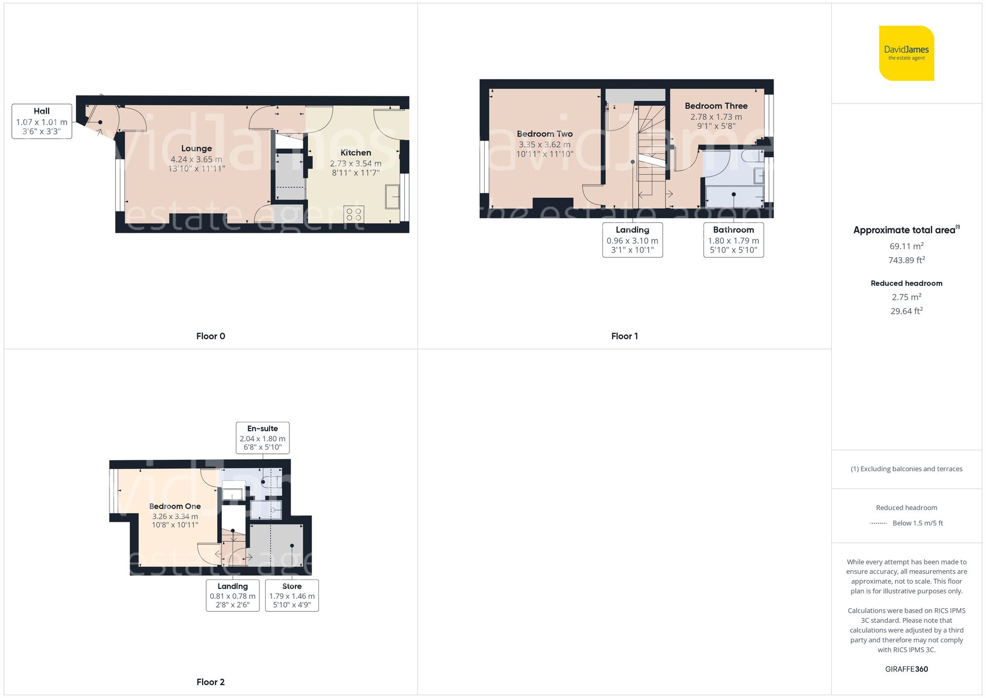 Floorplan for Gunthorpe Drive, Sherwood, Nottingham