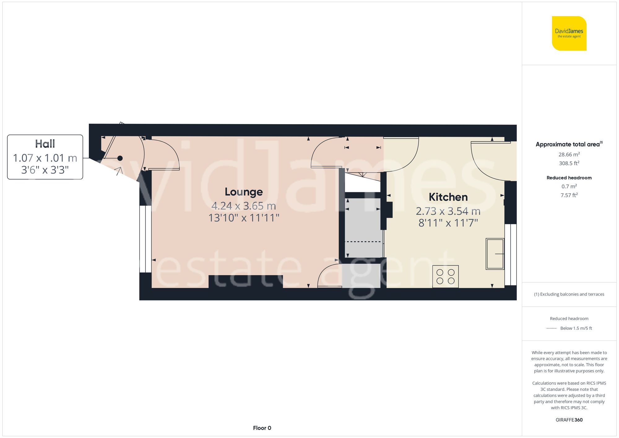 Floorplan for Gunthorpe Drive, Sherwood, Nottingham
