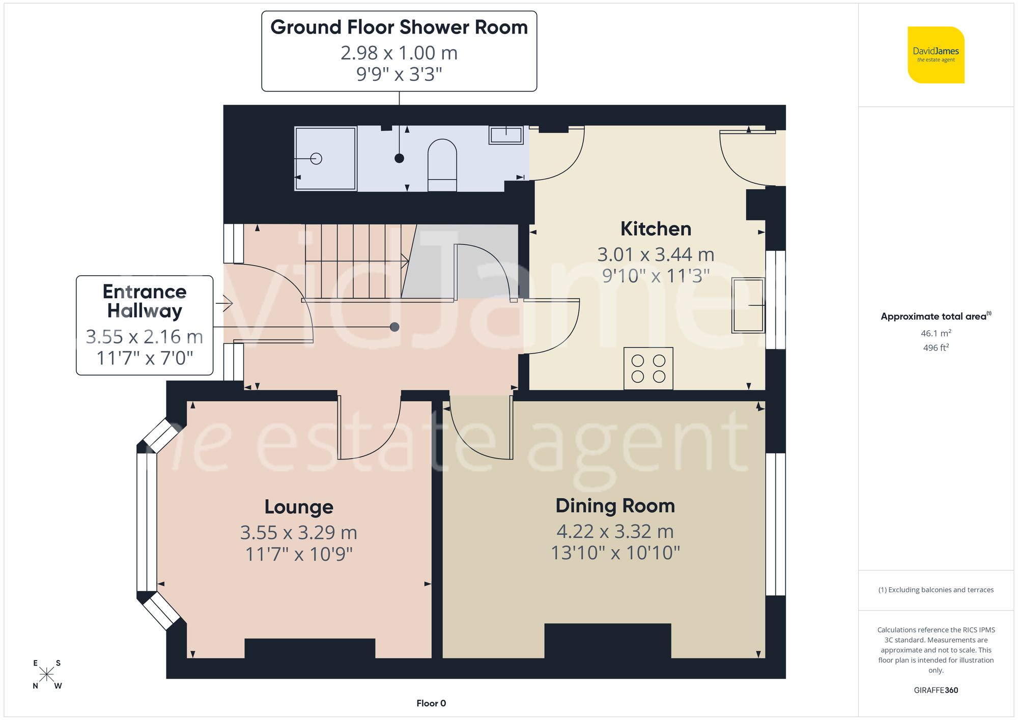 Floorplan for Dale Grove, Sneinton, Nottingham