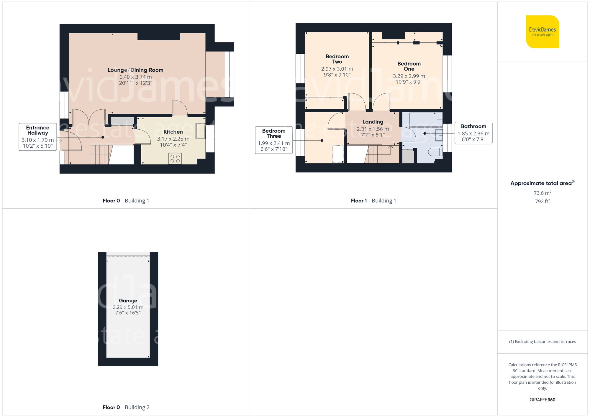 Floorplan for Waverley Street, Nottingham