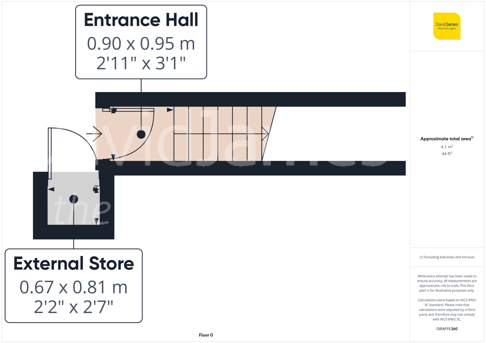Floorplan for Bruce Close, Nottingham
