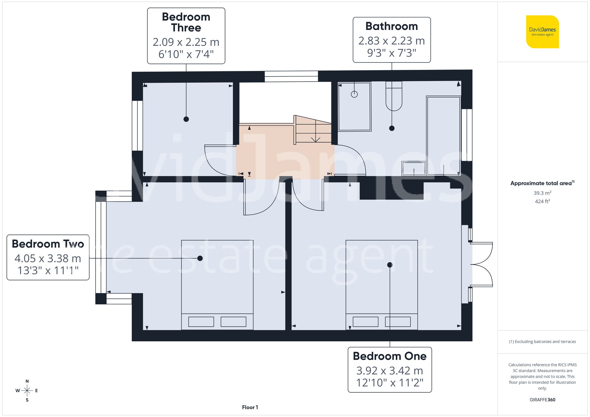 Floorplan for Greendale Road, Nottingham