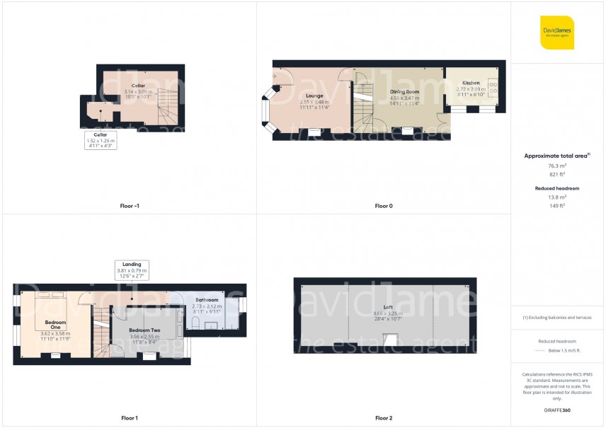 Floorplan for Burford Road, Nottingham