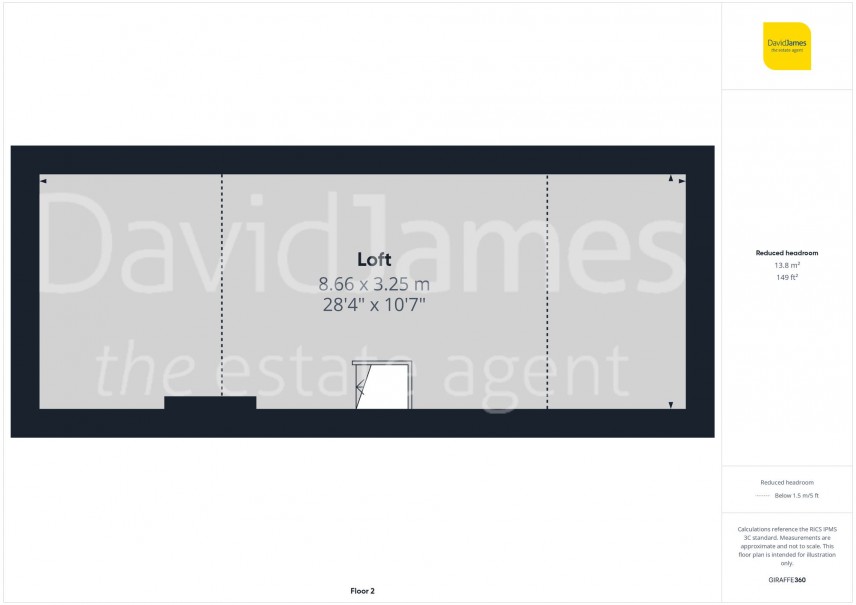 Floorplan for Burford Road, Nottingham