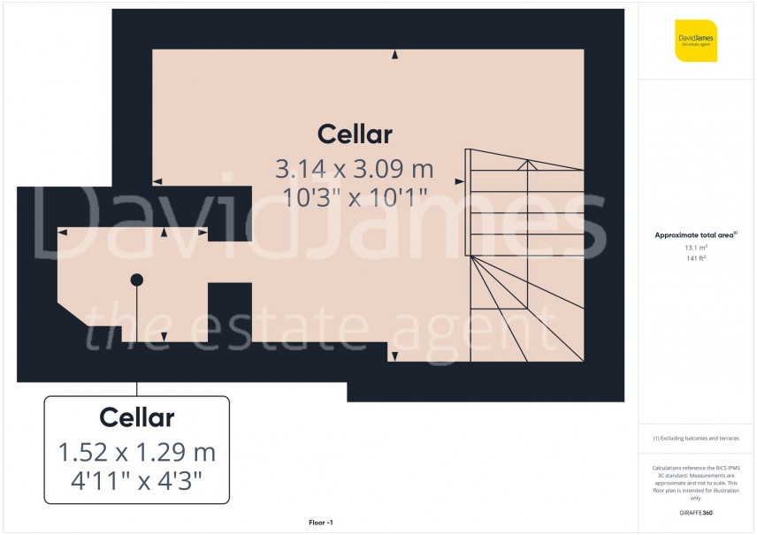 Floorplan for Burford Road, Nottingham