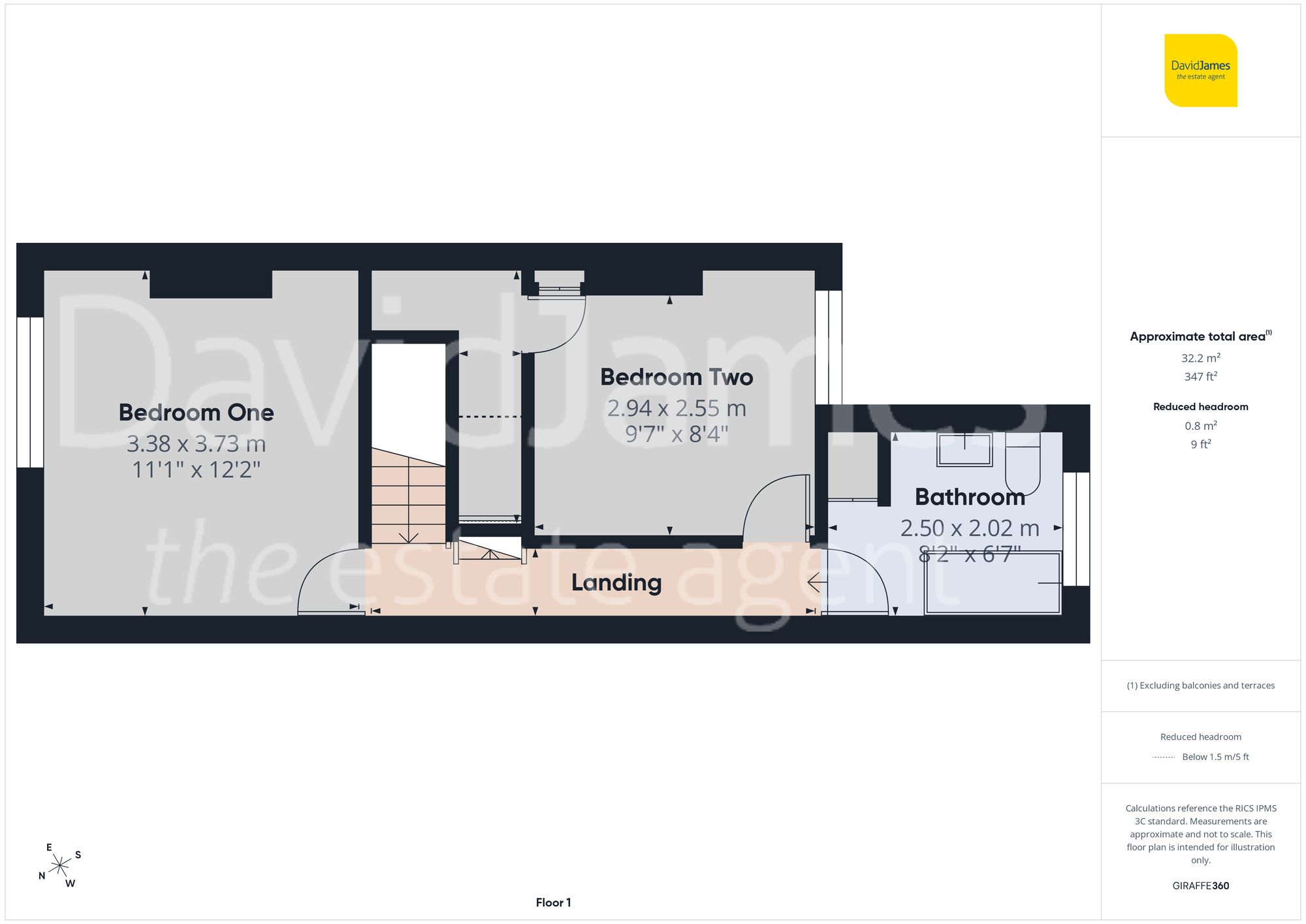 Floorplan for Oak Tree Road, Sutton-In-Ashfield, Nottinghamshire