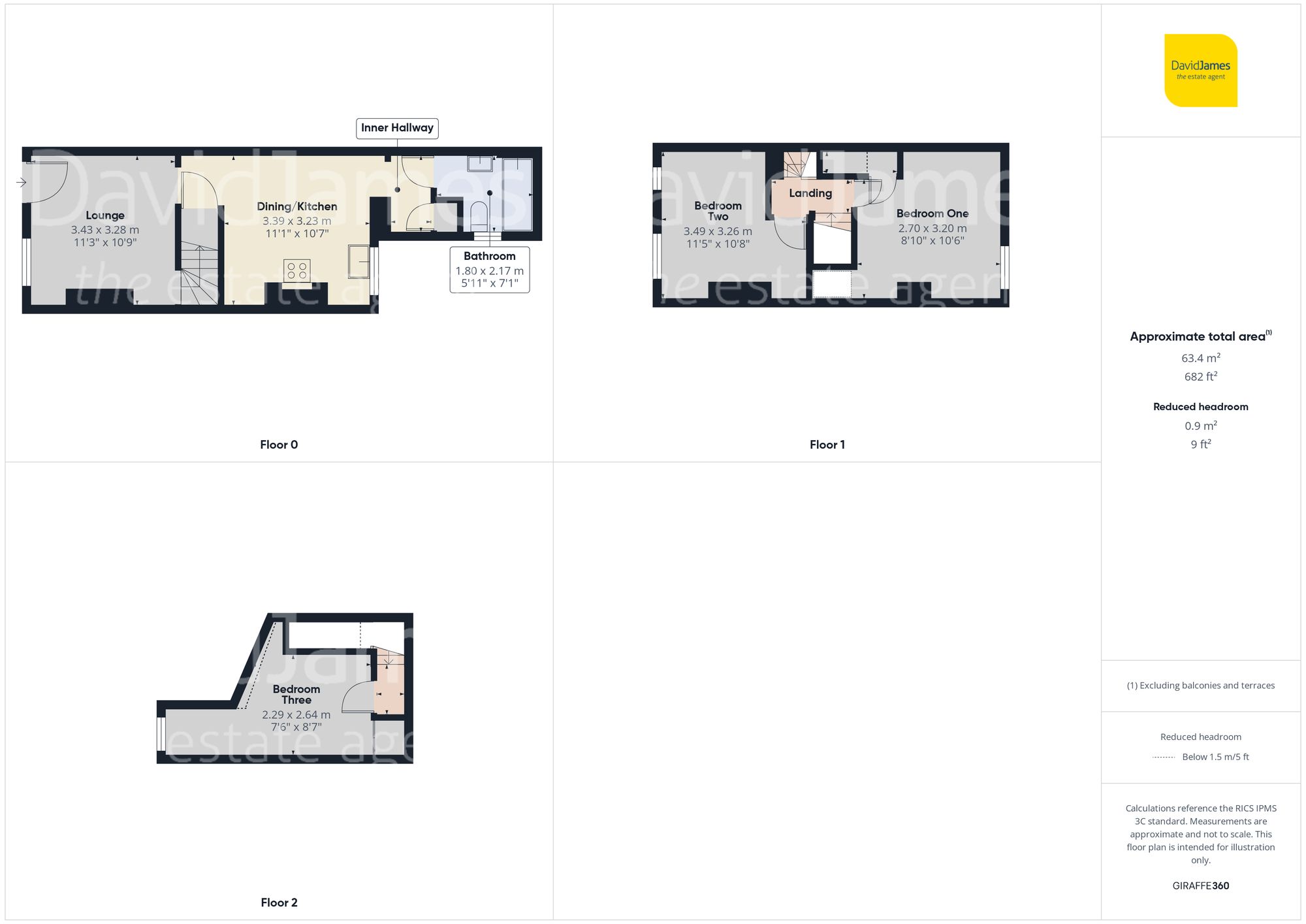 Floorplan for Carey Road, Bulwell, Nottingham