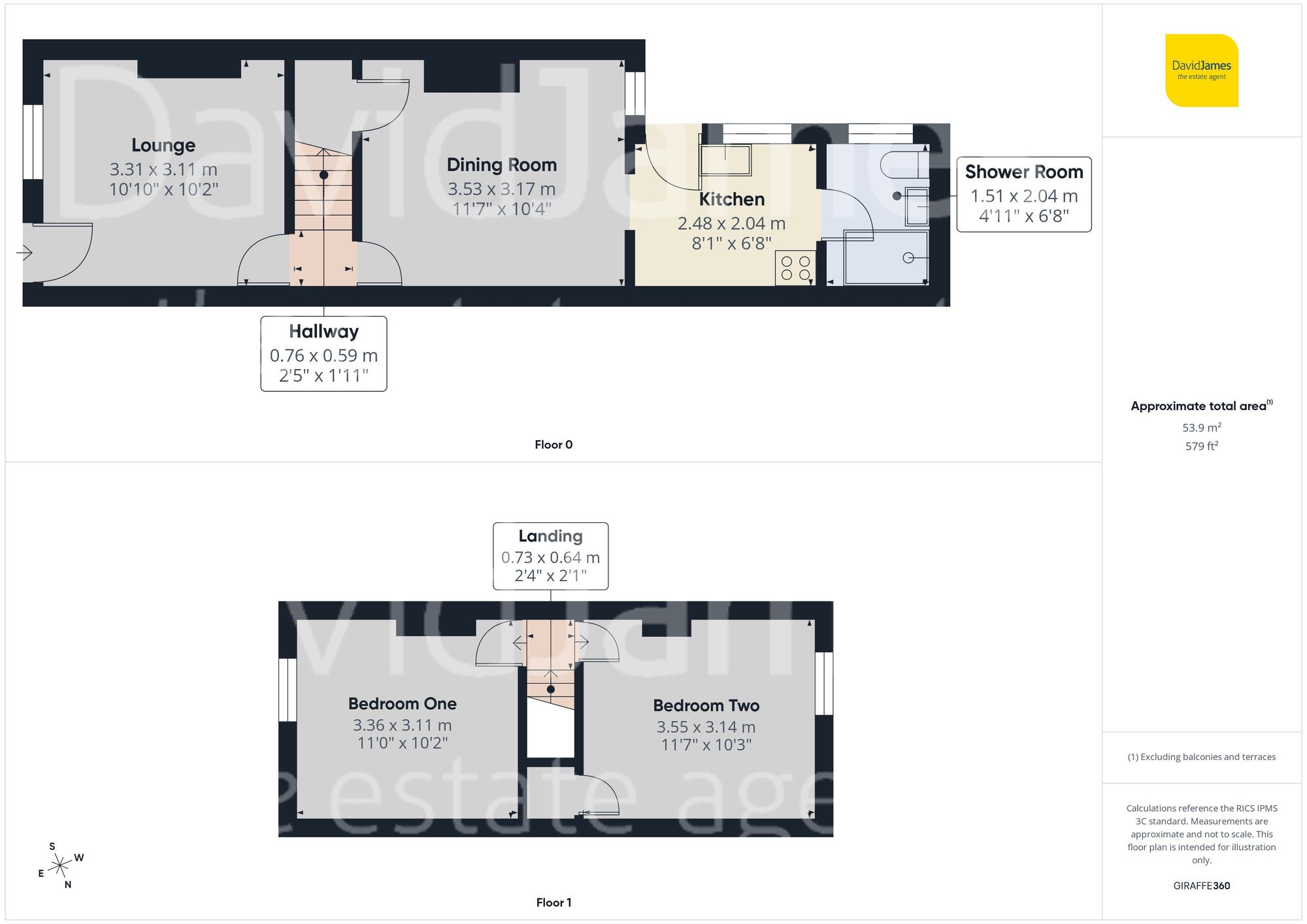 Floorplan for Newton Street, Mansfield, Nottinghamshire