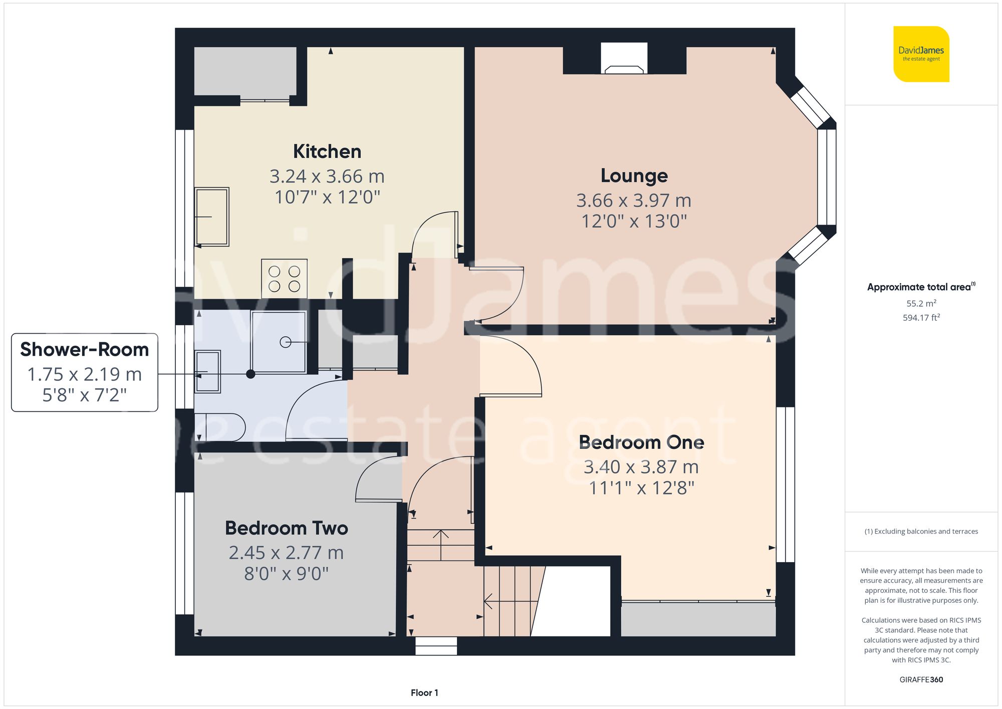 Floorplan for Cavendish Road, Carlton, Nottingham