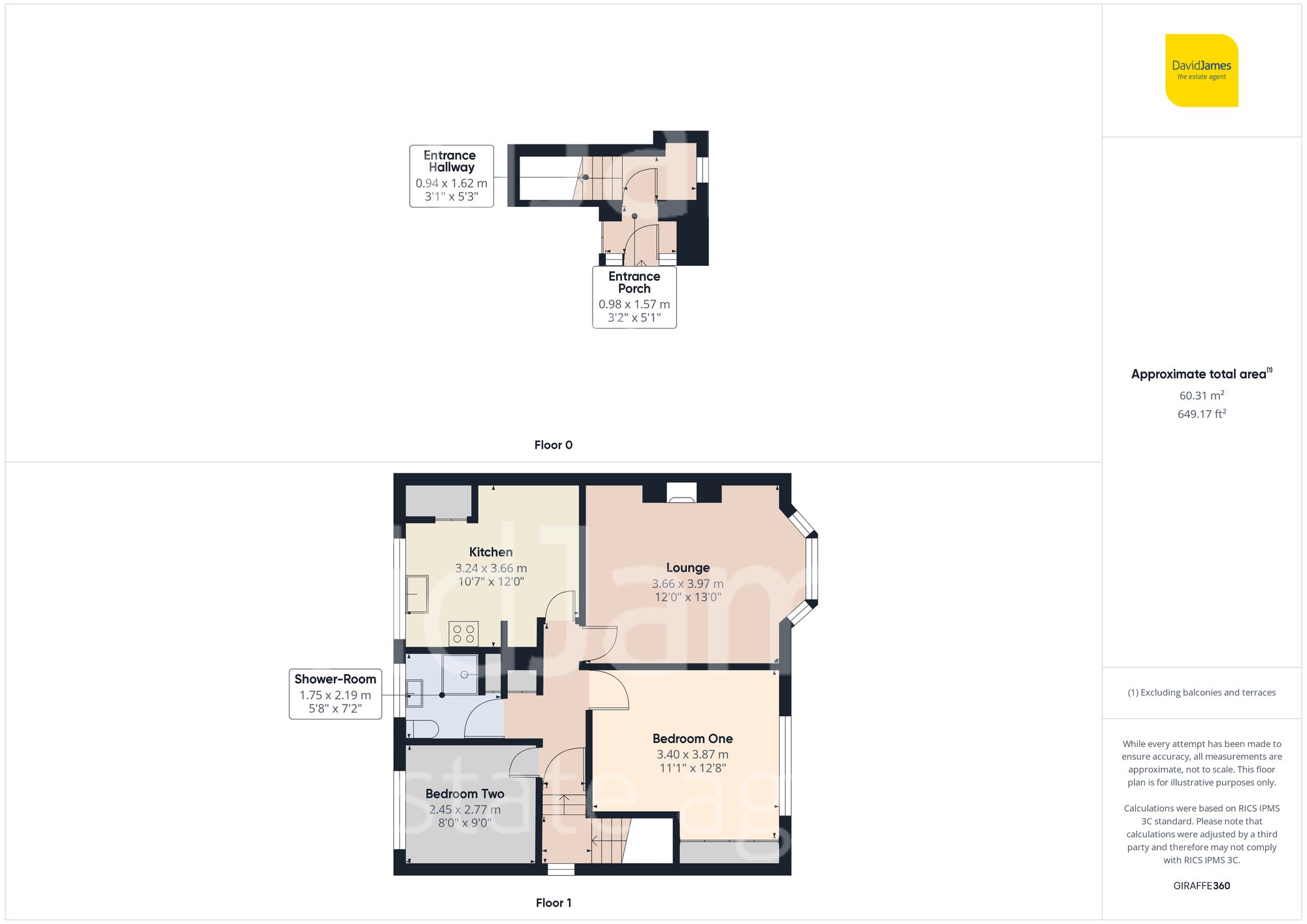 Floorplan for Cavendish Road, Carlton, Nottingham