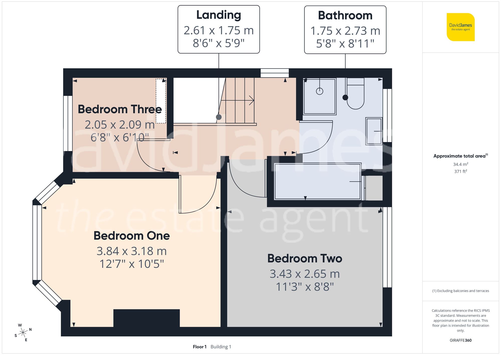 Floorplan for Beechdale Avenue, Sutton in Ashfield, Nottinghamshire